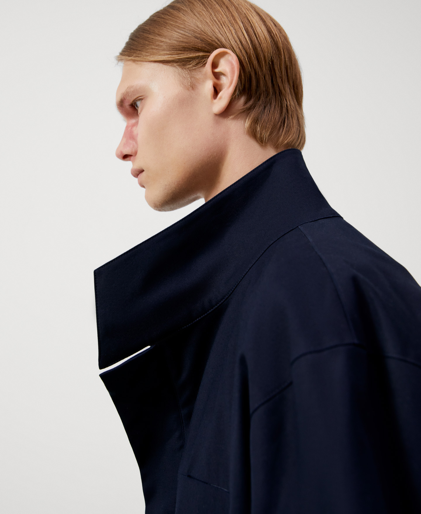 Cotton Mao collar parka image number 1