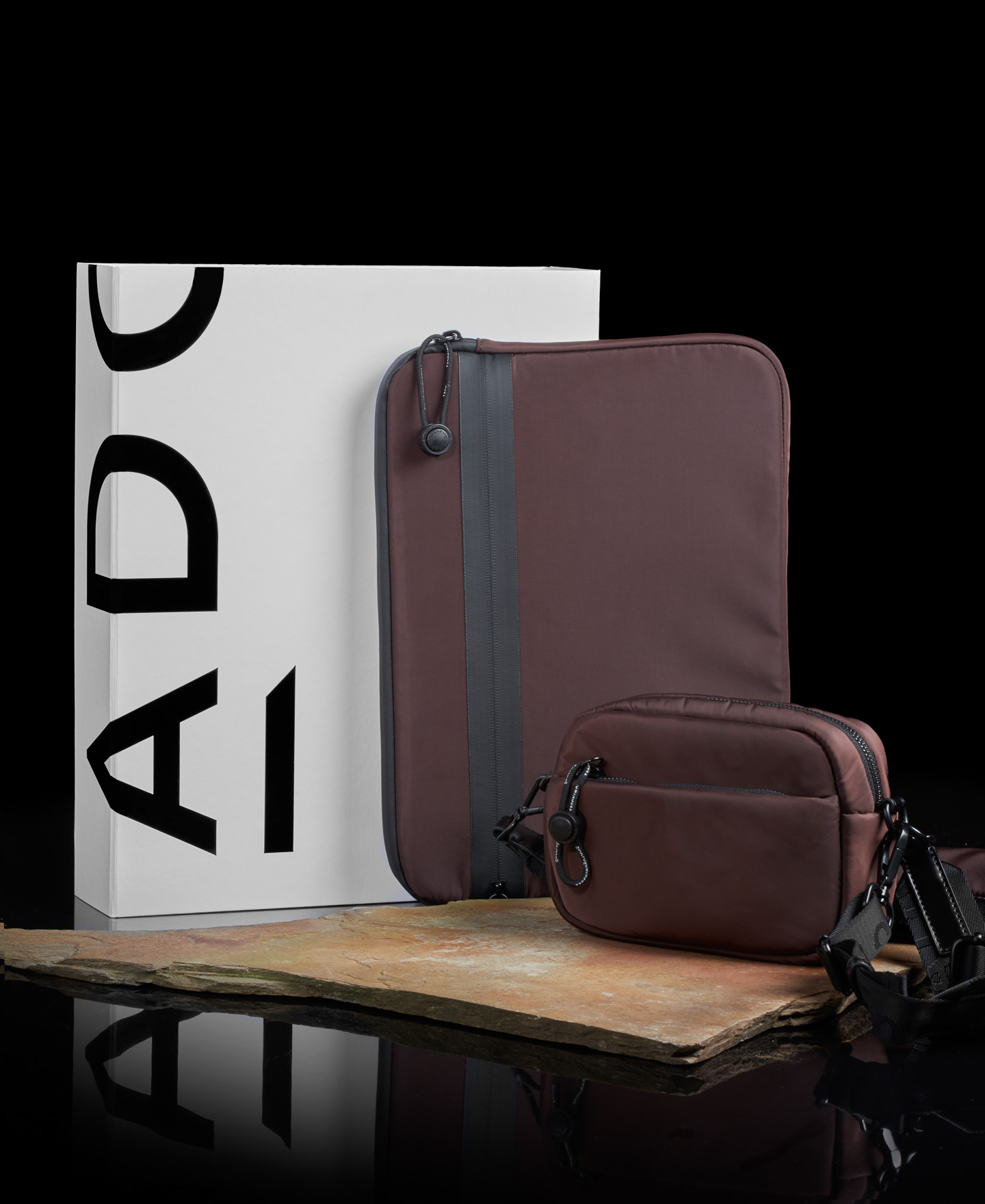 Vermilion nylon pack image number 0