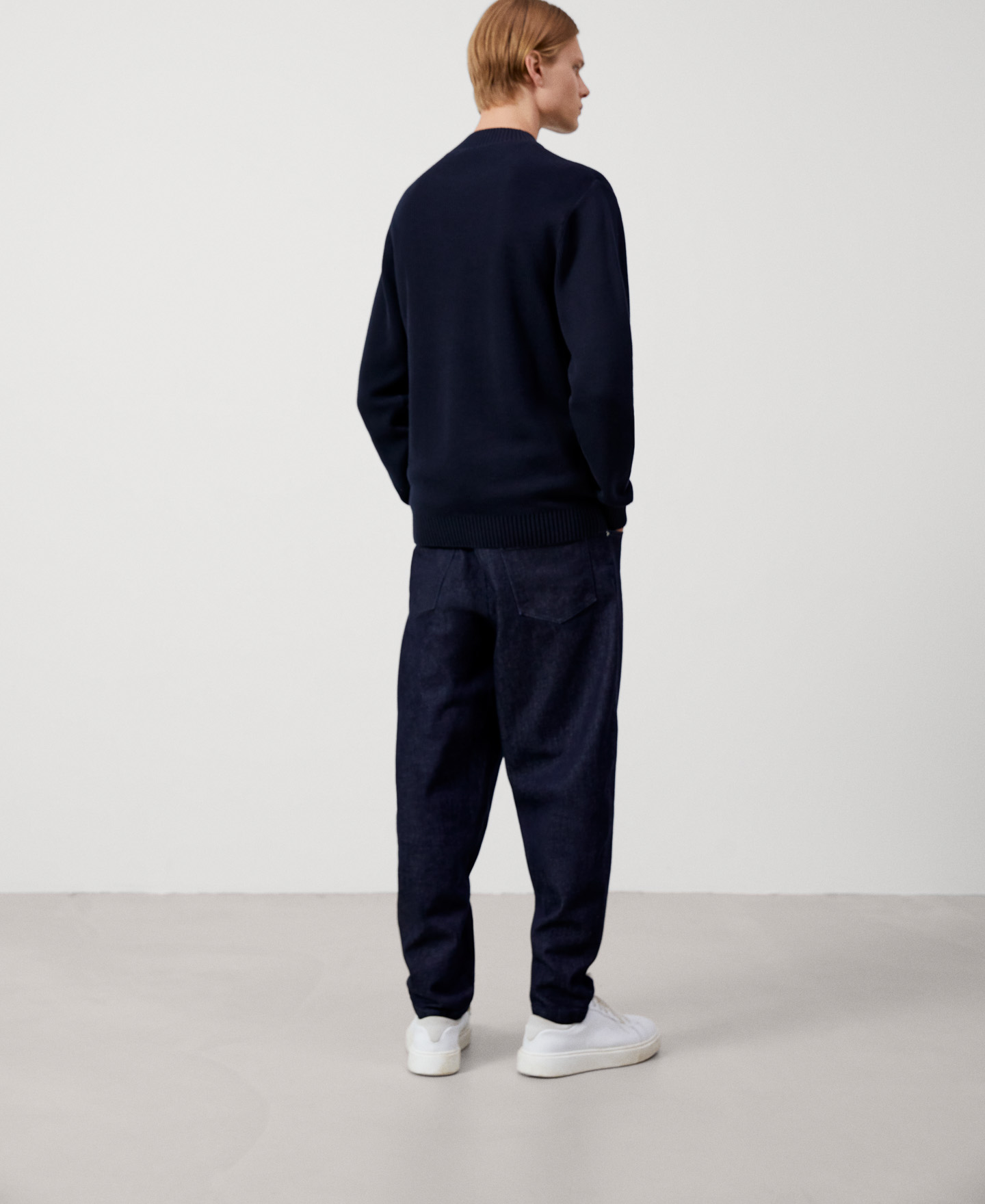 Cotton perkins collar jumper image number 2