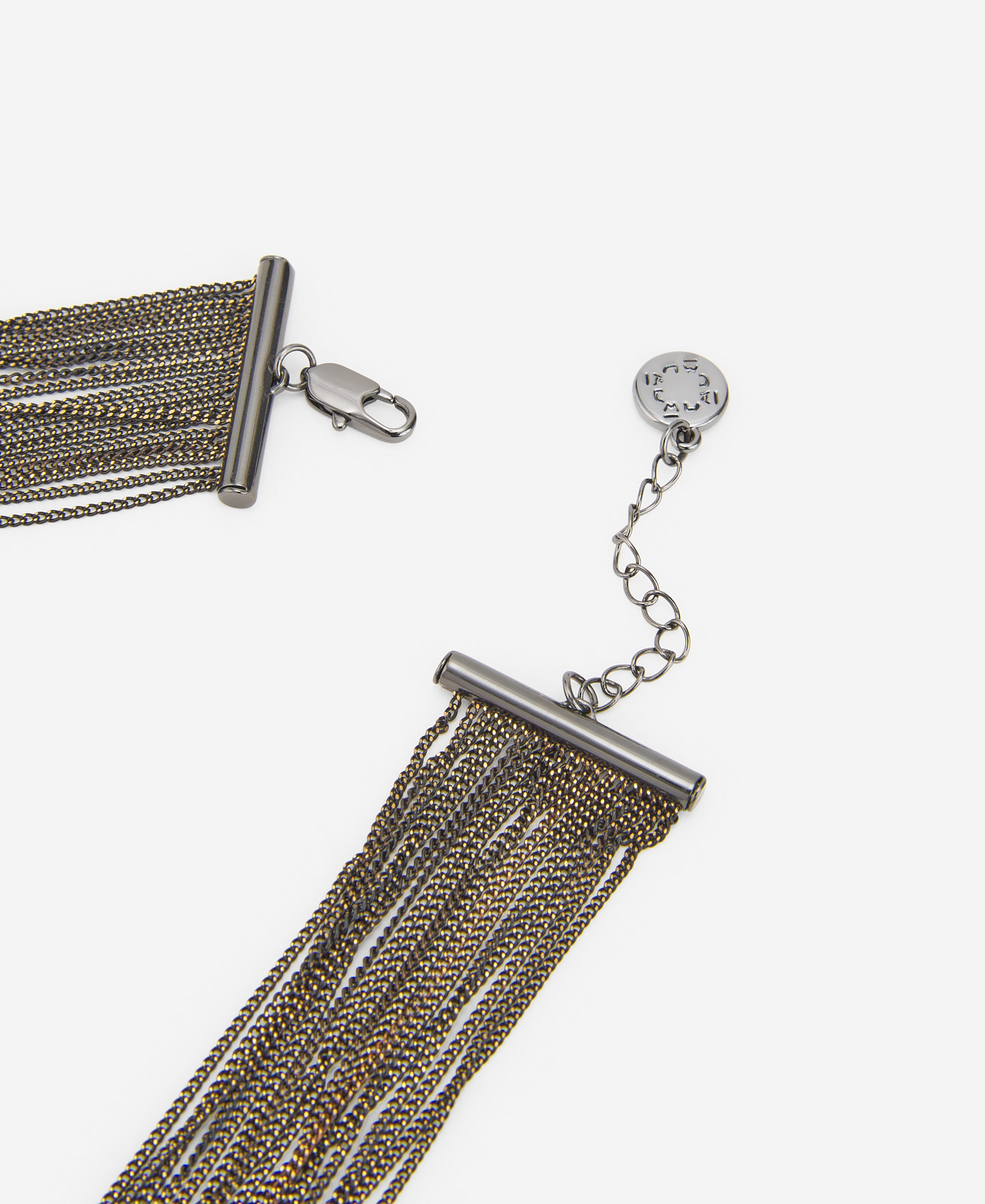 Knotted chains chocker necklace image number 2