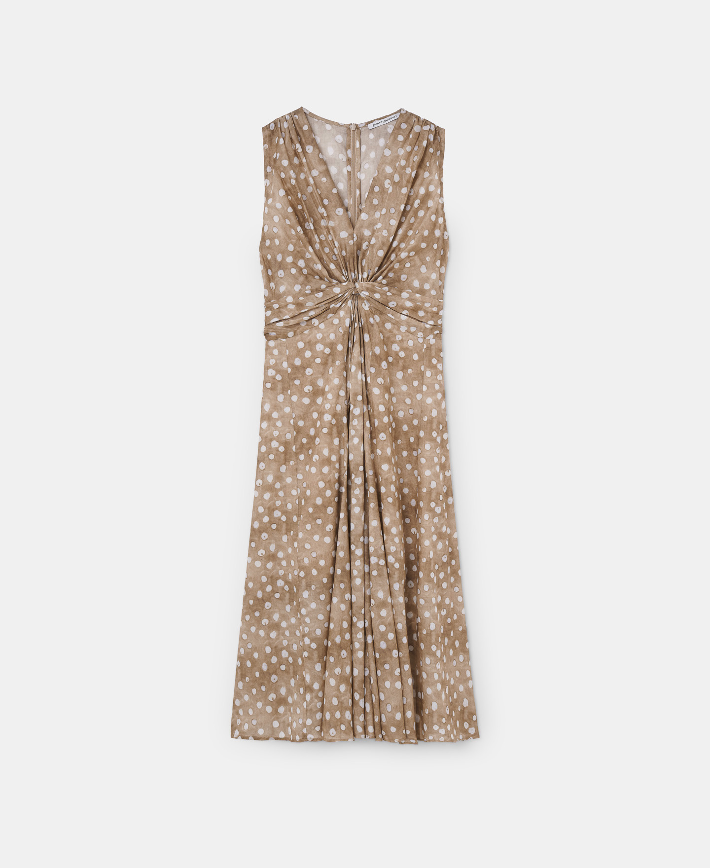 Vestido midi estampado image number 4