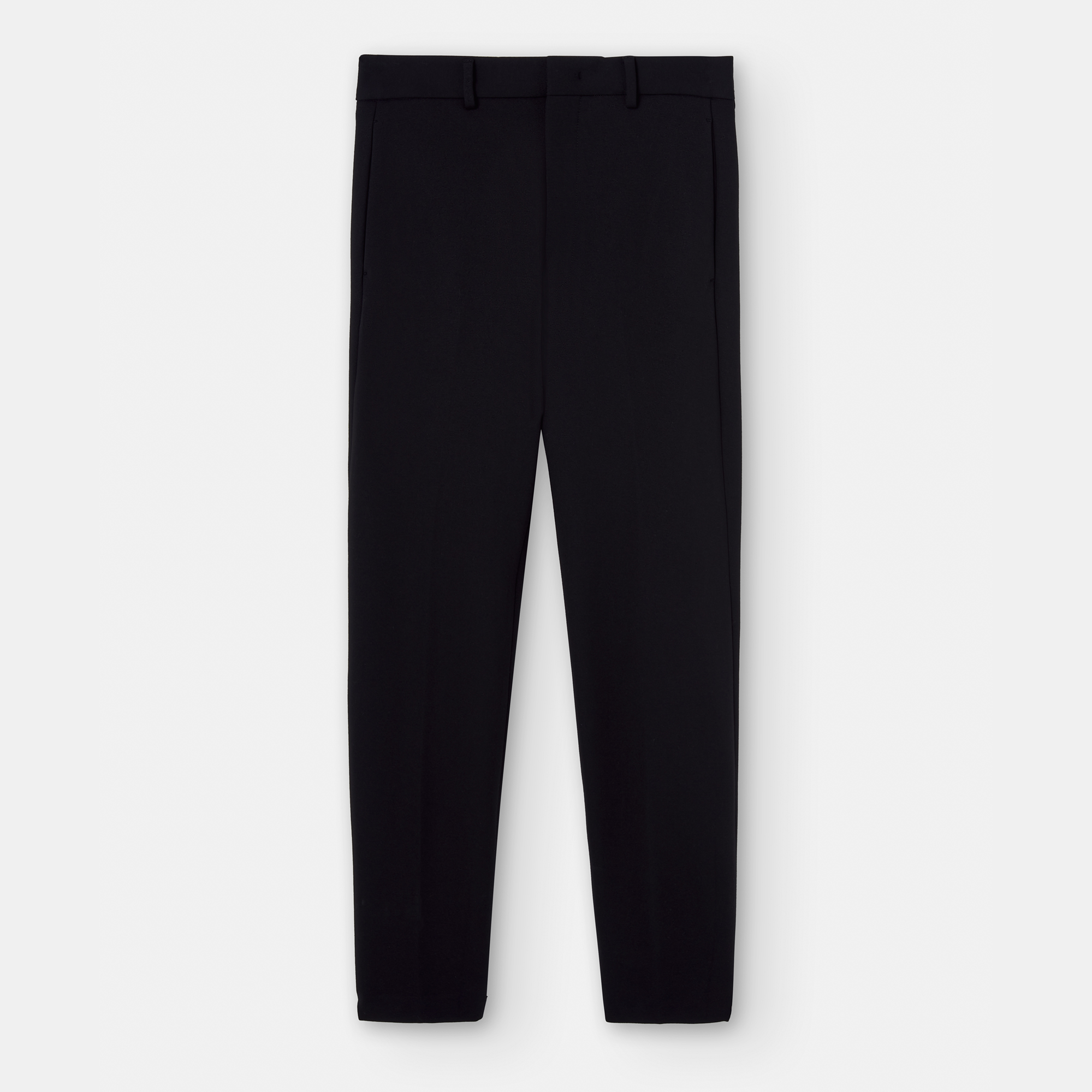 Pantalón slim fit en viscosa elástica image number 3