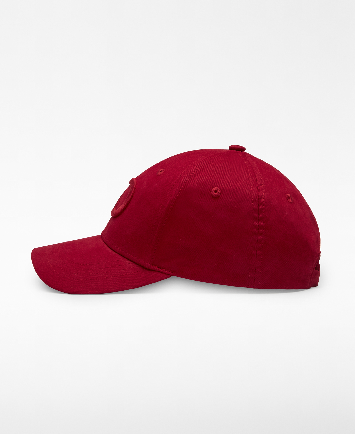 Gorra logo bordado algodón mujer image number 1