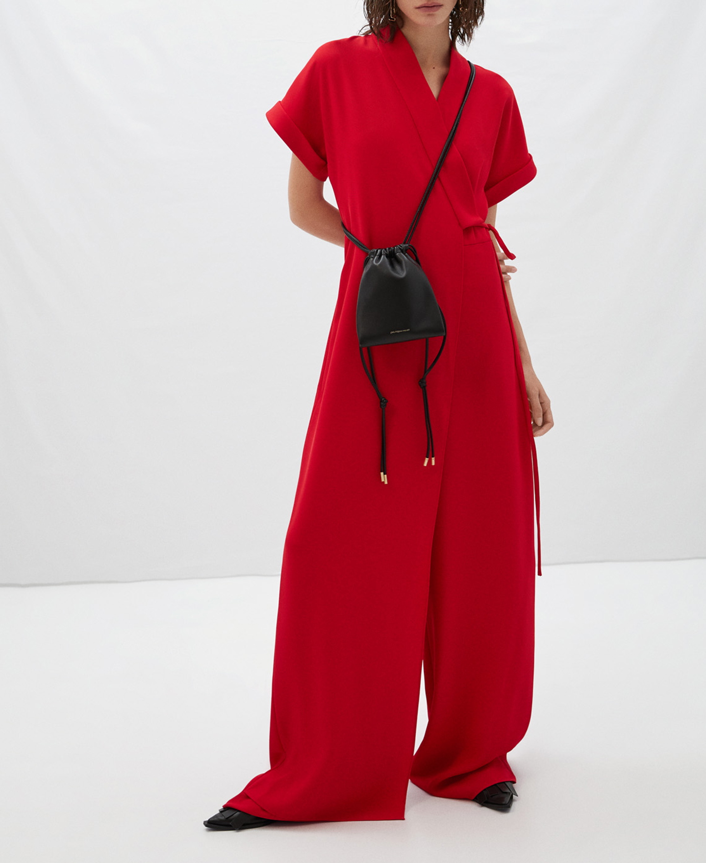 Crossover piece jumpsuit image number 1
