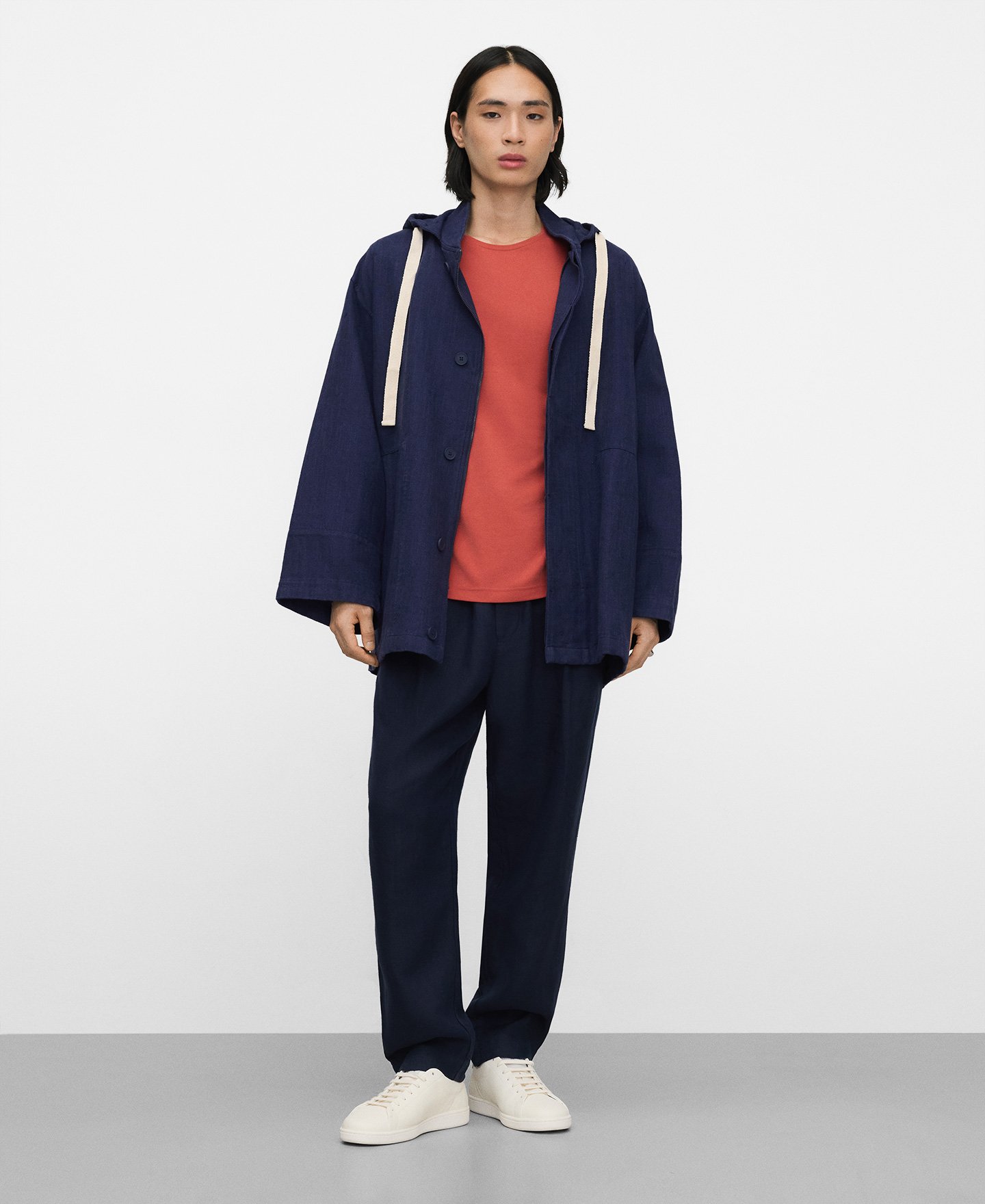 T-shirt com gola redonda modal image number 1