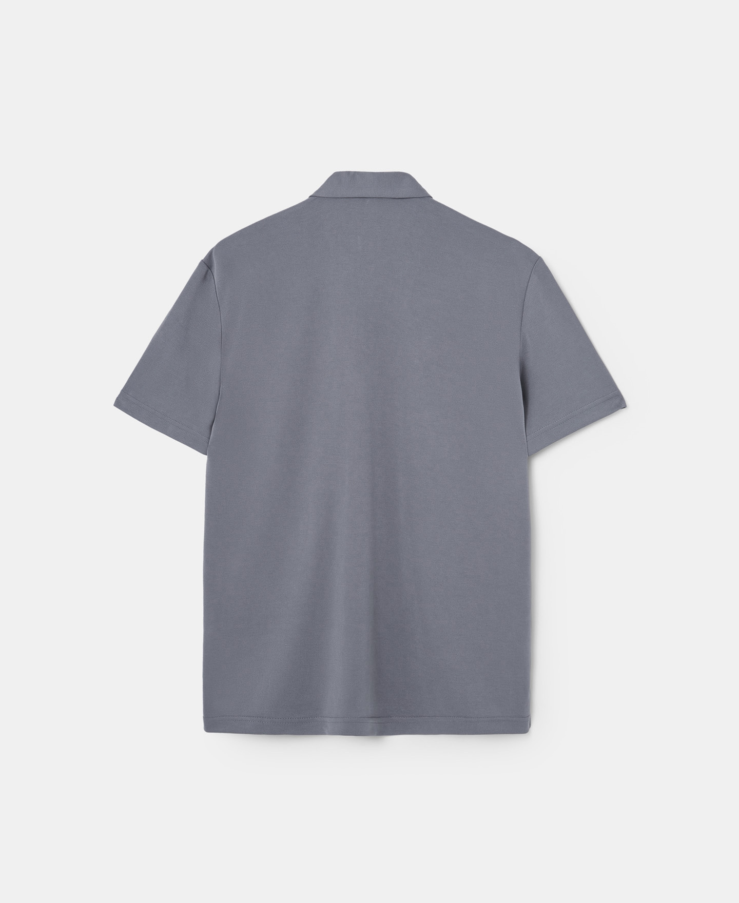 Modal button-down polo shirt image number 5