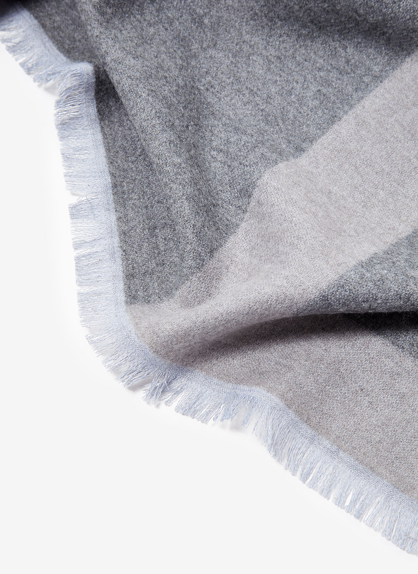 Foulard bicolor con logo image number 1