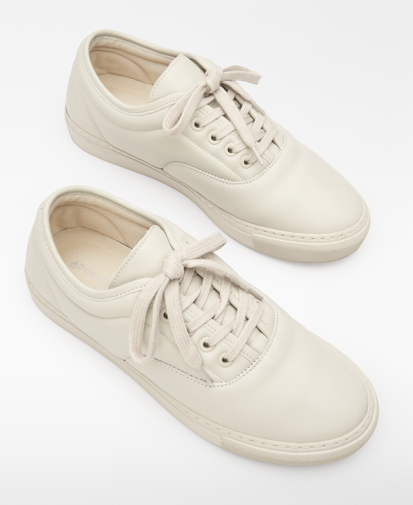 Leather padded sneaker image number 1