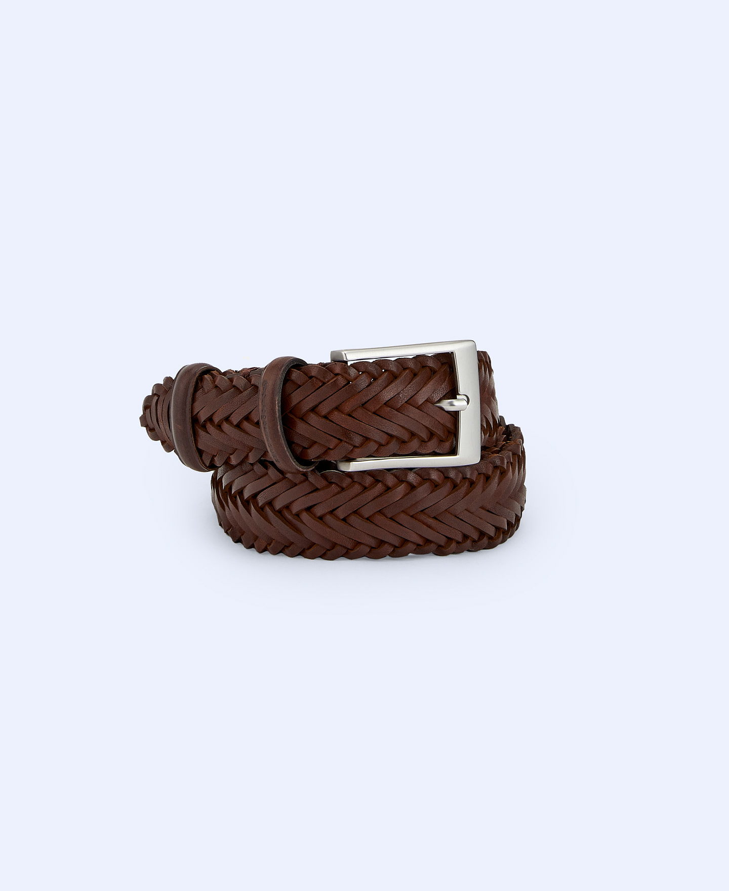 Braided leather belt image number 1