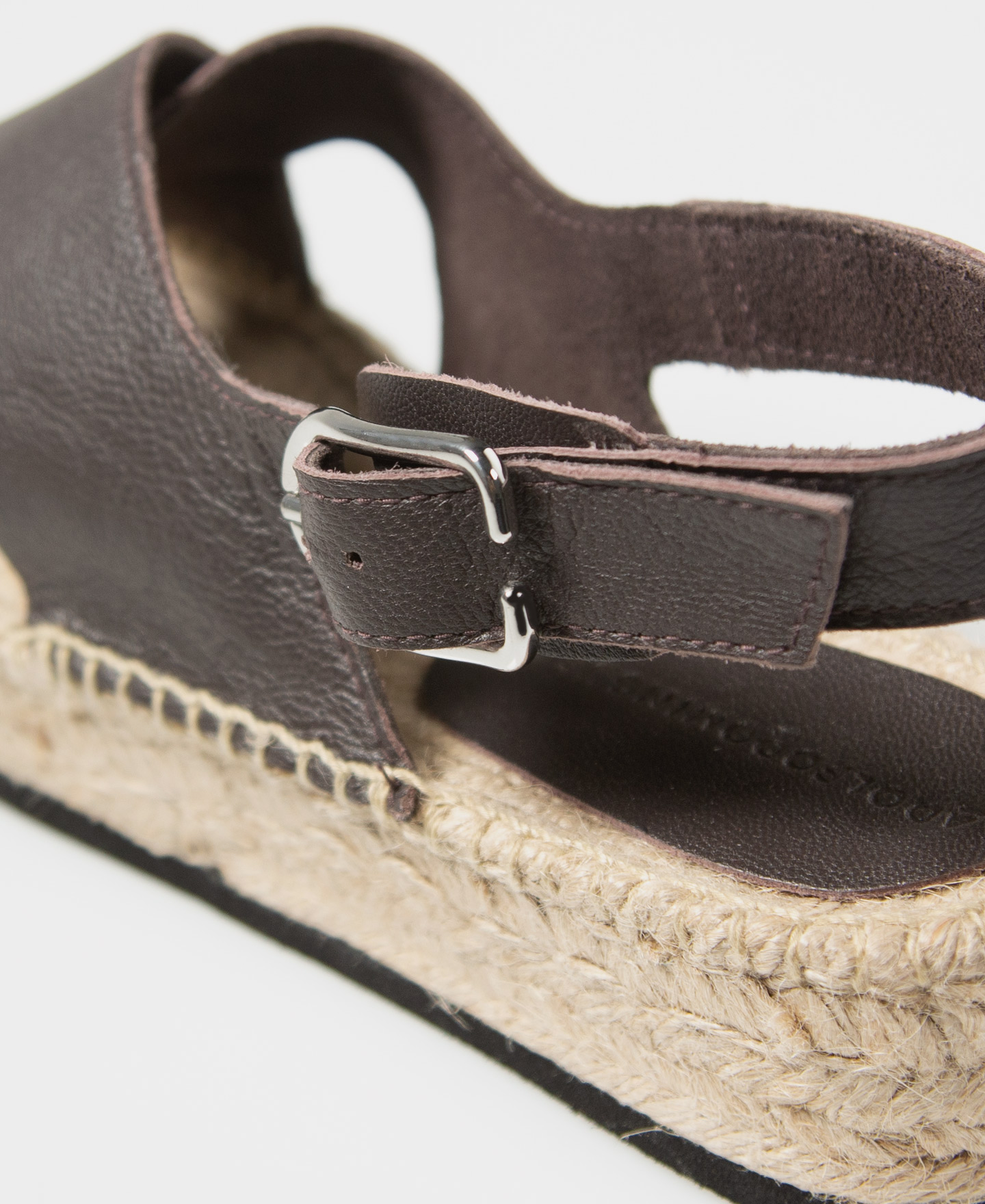 Crossed vamp double jute espadrilles image number 2