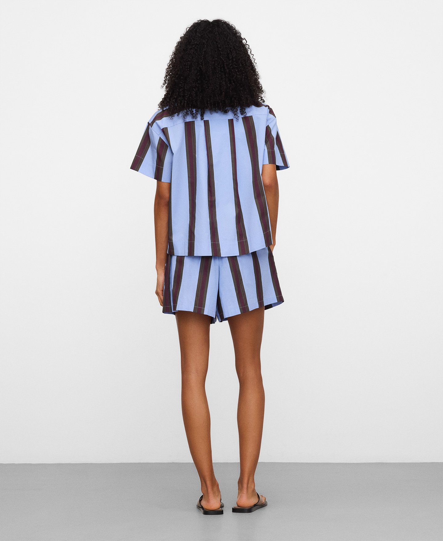 Bermuda rayas algod&oacute;n image number 2