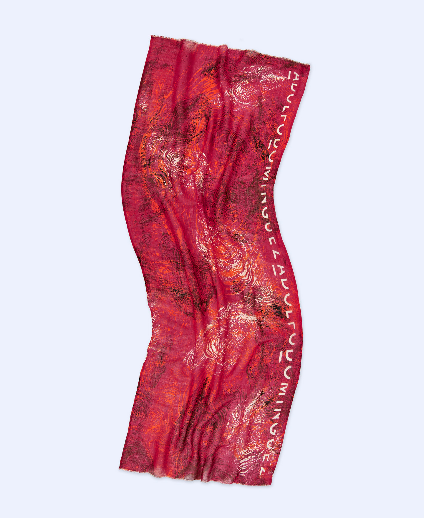 Chal estampado en lino europeo image number 1