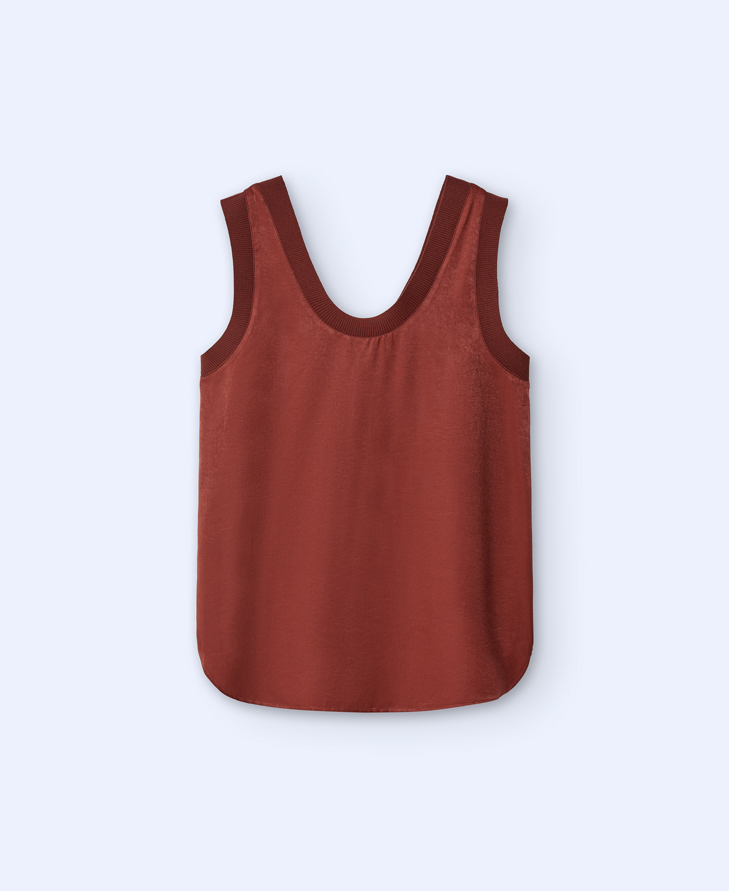 Round collar t-shirt image number 5