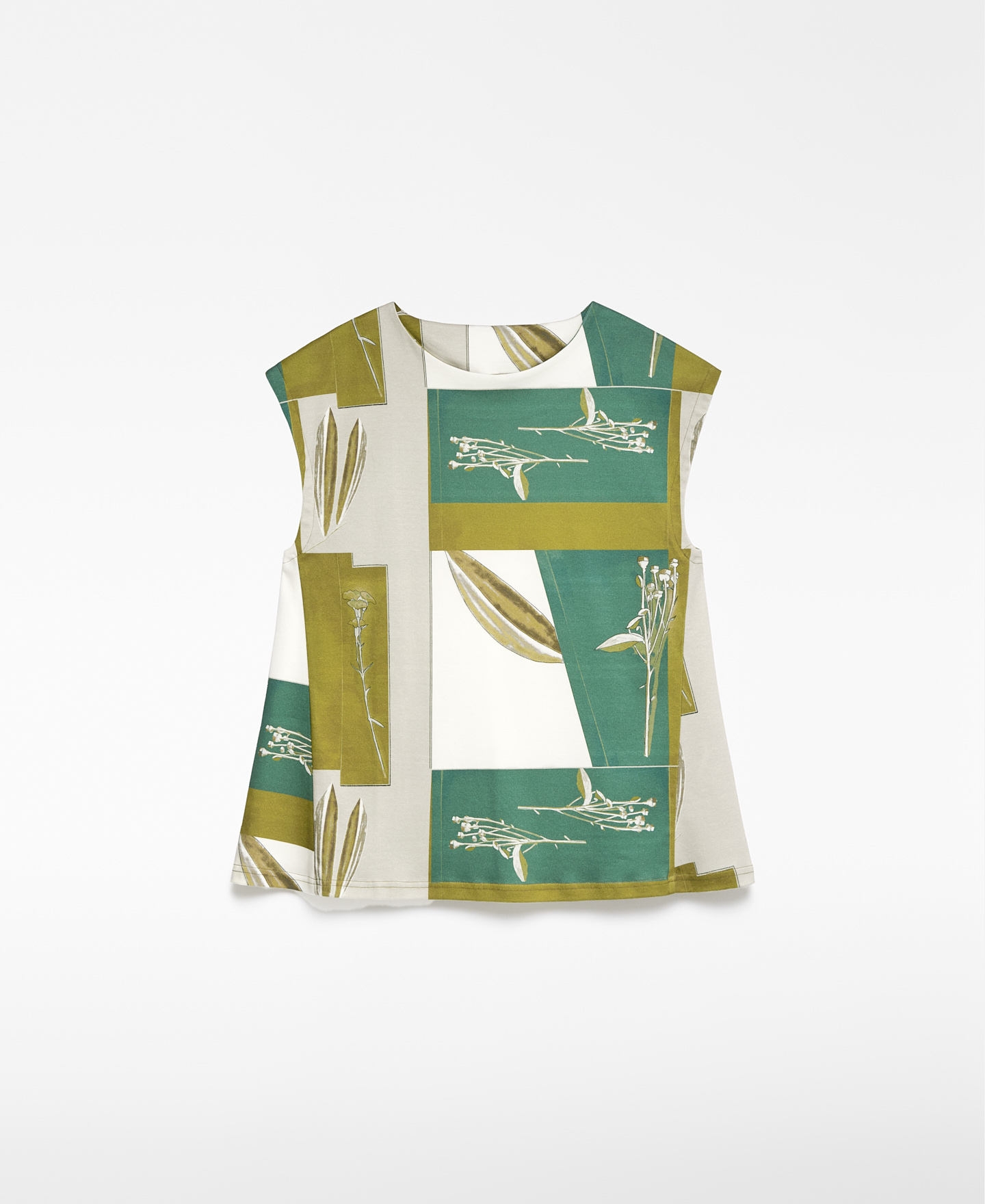 Cotton printed T-shirt woman image number 4