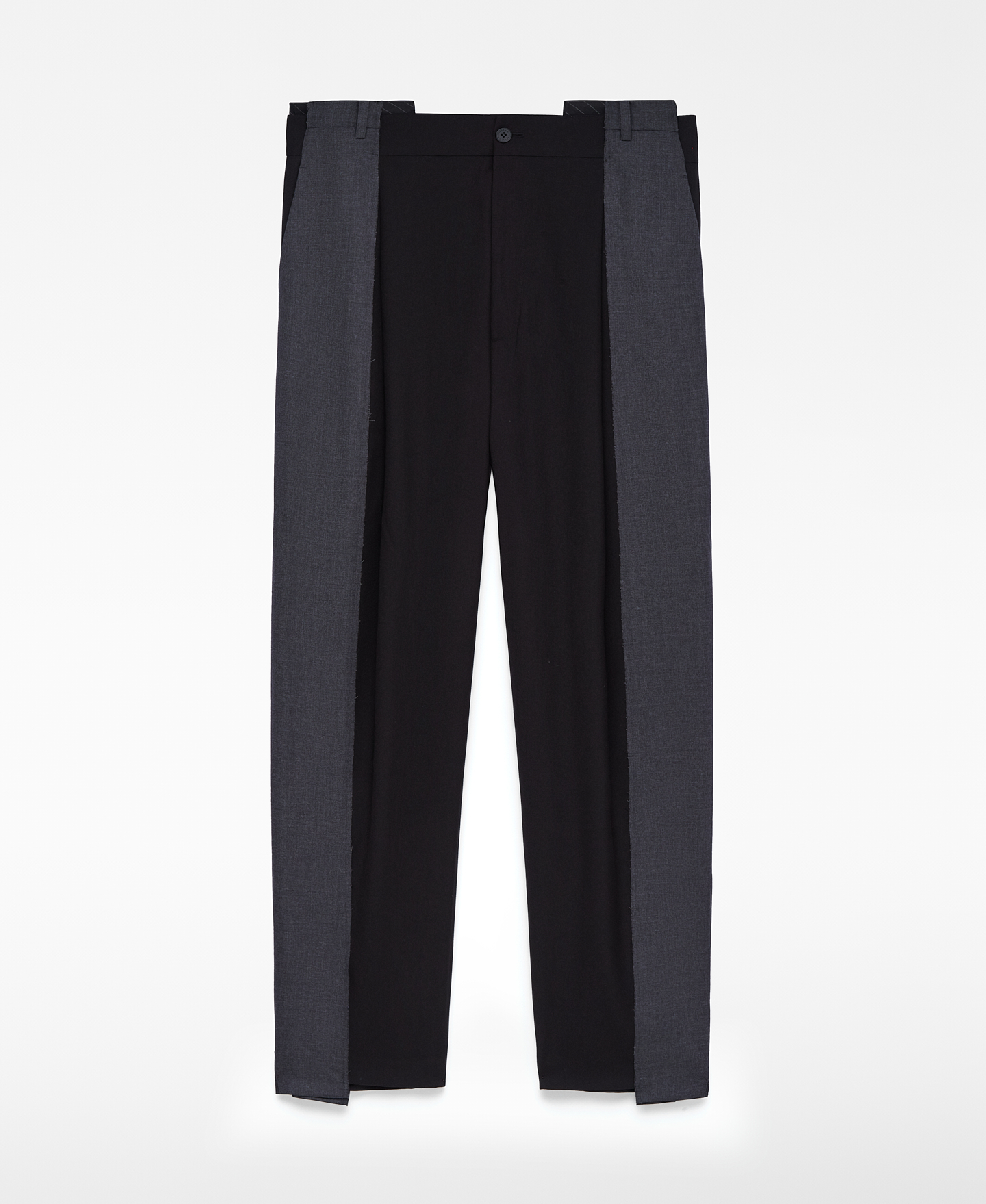 Trousers with side pieces man image number 6