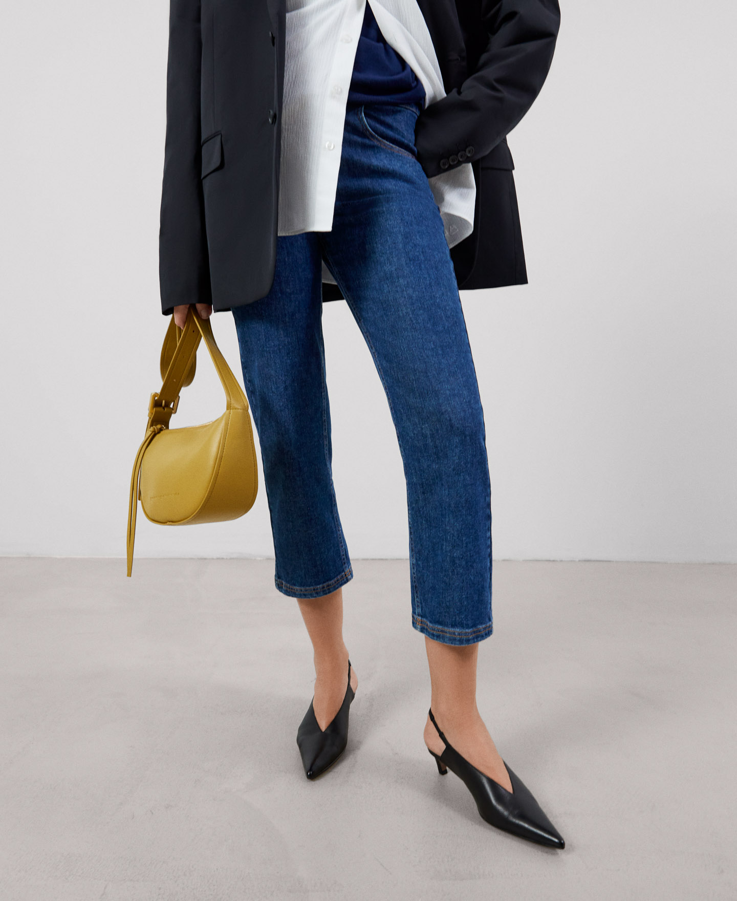 Five pocket denim trousers image number 0