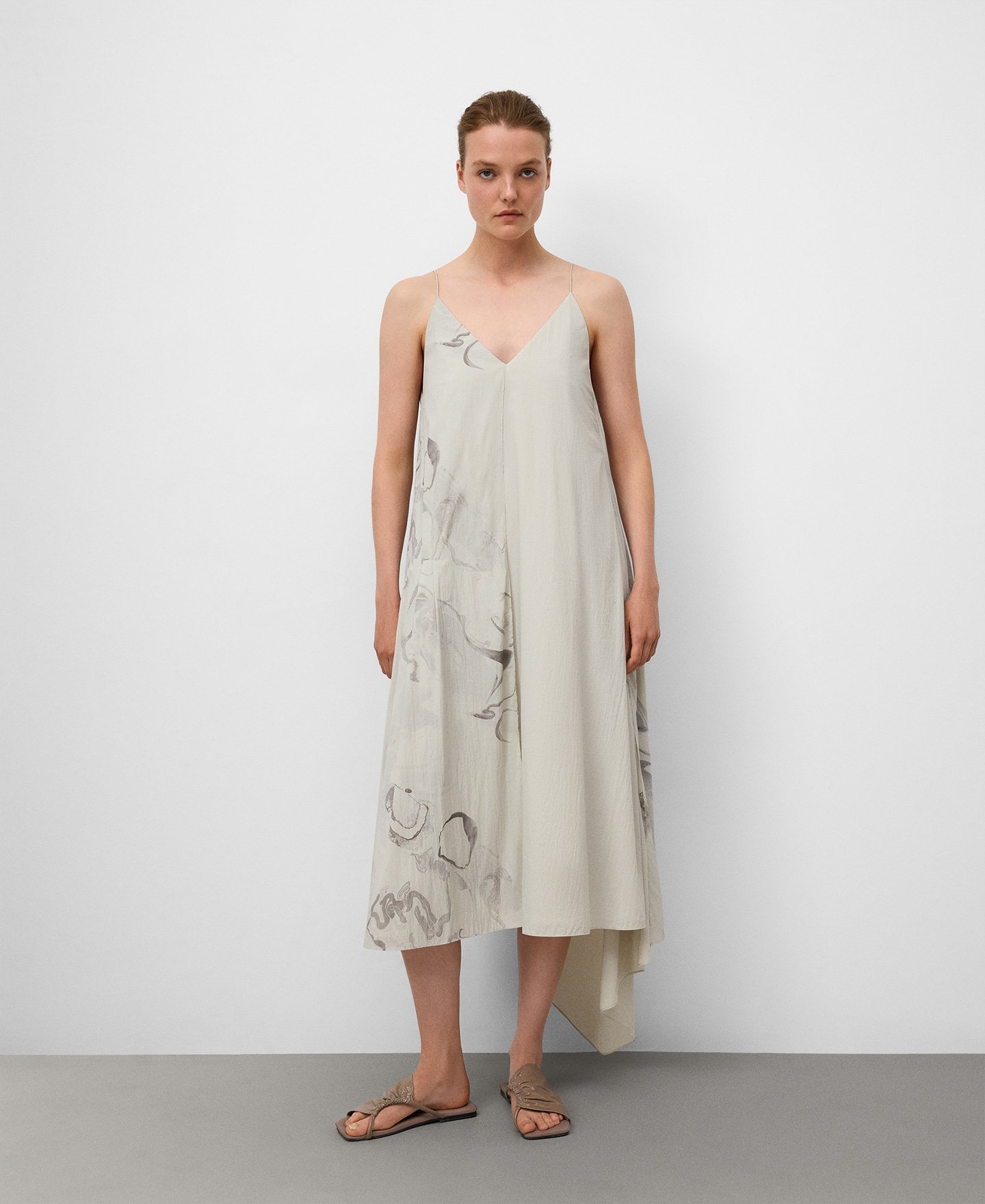 Combined slip dress woman image number 0