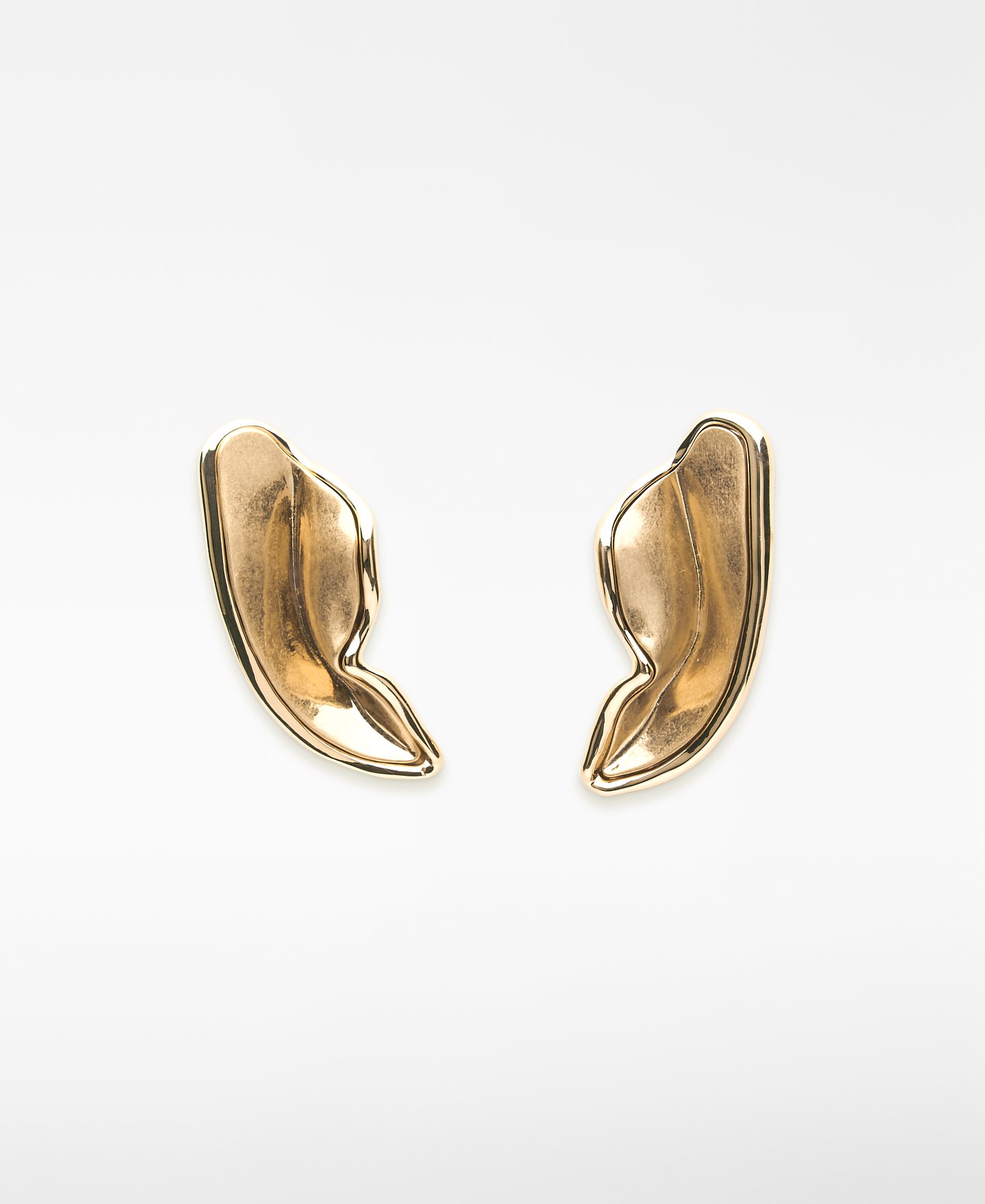 Leaf earrings woman image number 0
