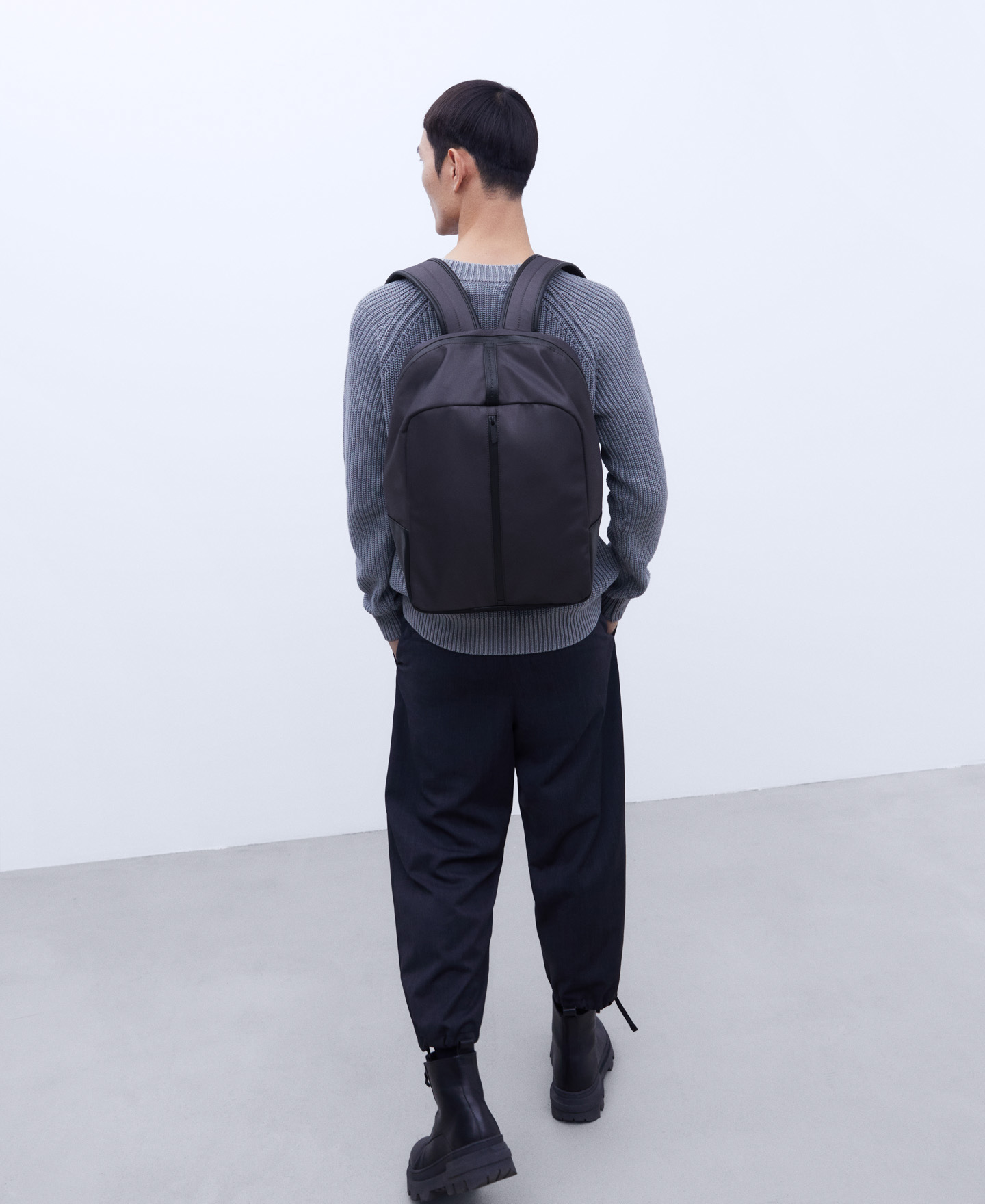 Front zipped backpack image number 5