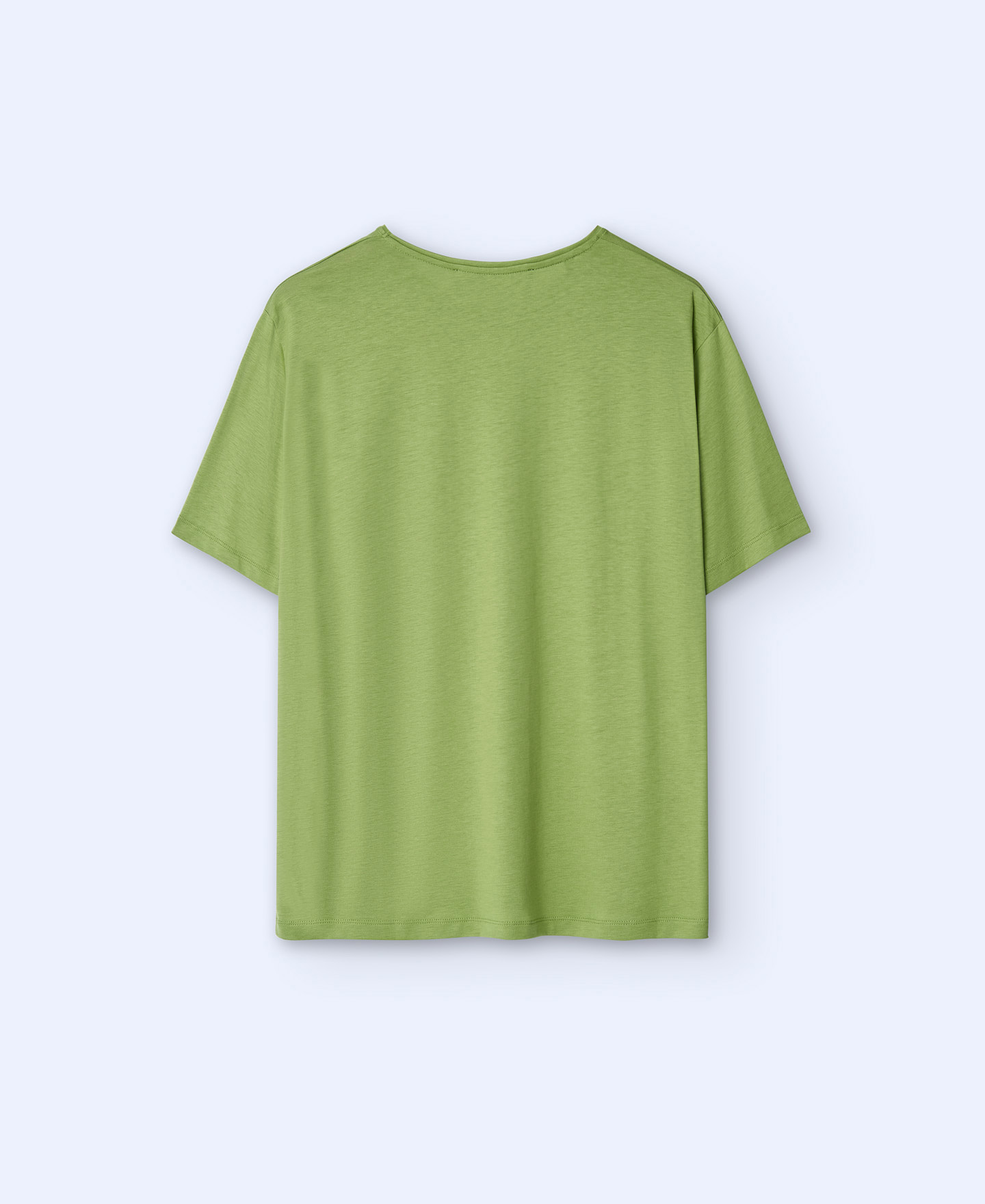 Lyocell and cotton T-shirt image number 5