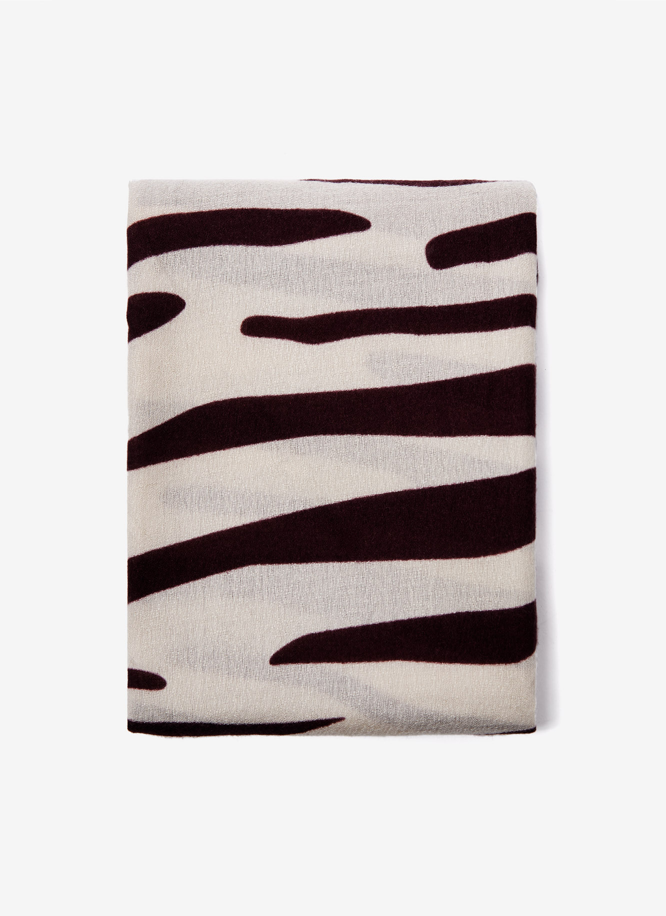 Foulard with animal print image number 0