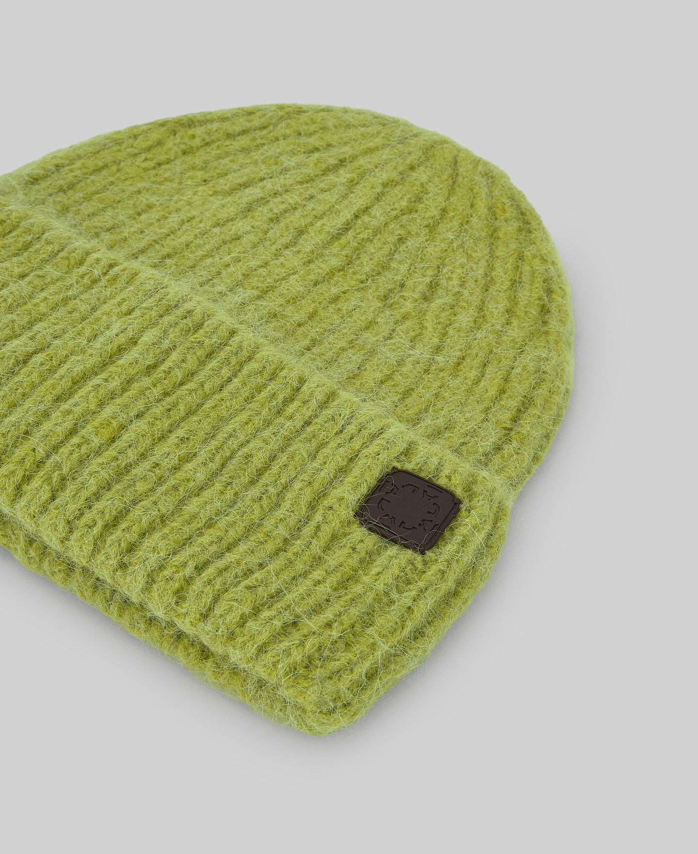 Alpaca blend maxi beanie woman image number 1