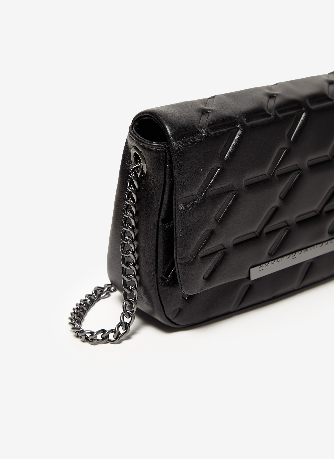 Medium quilted leather flapped bag image number 2