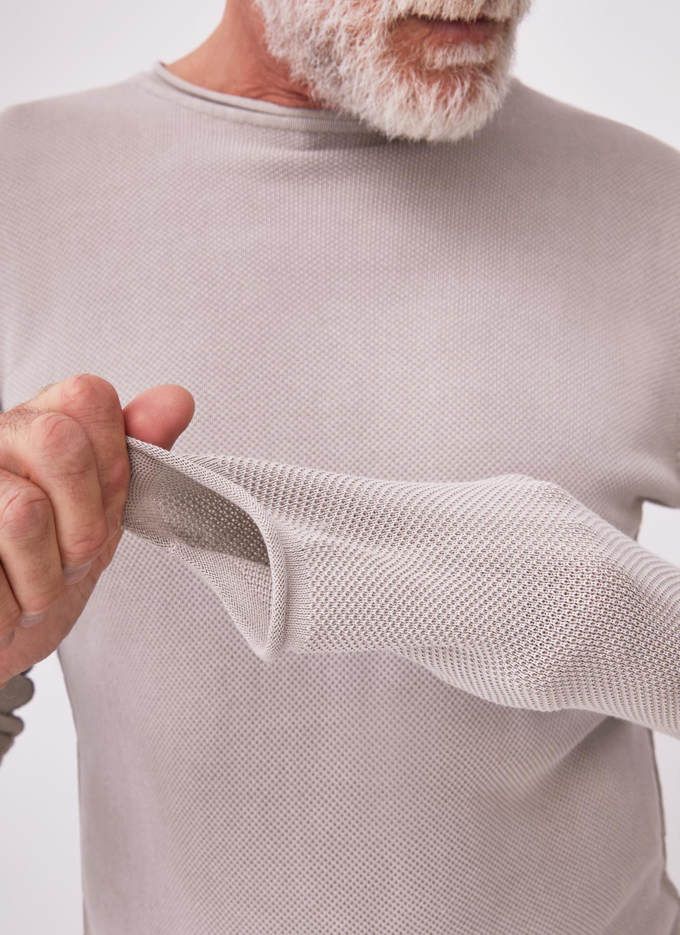 Cotton pique washed t-shirt image number 3