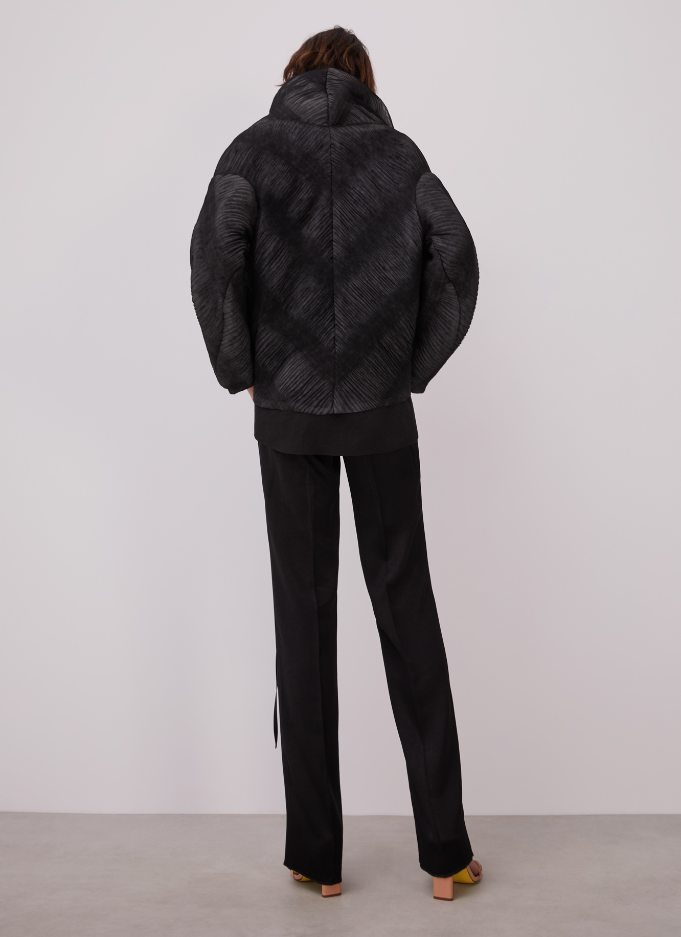 Wrapping crinkle jacket image number 2