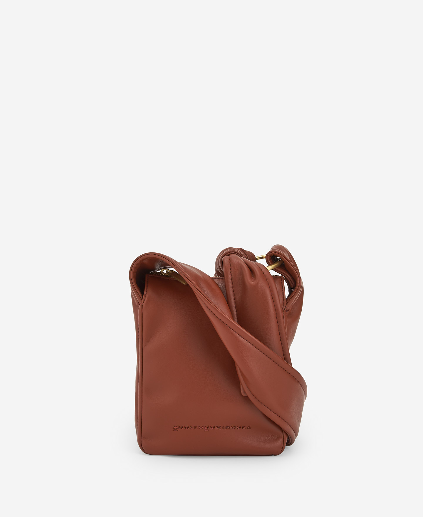 Nappa textured mini shoulder bag image number 0
