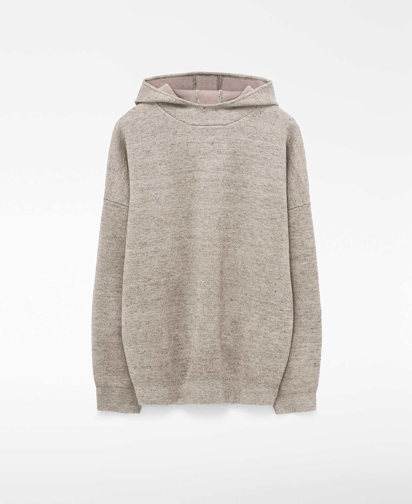 Rustic fabric hooded sweatshirt image number 4