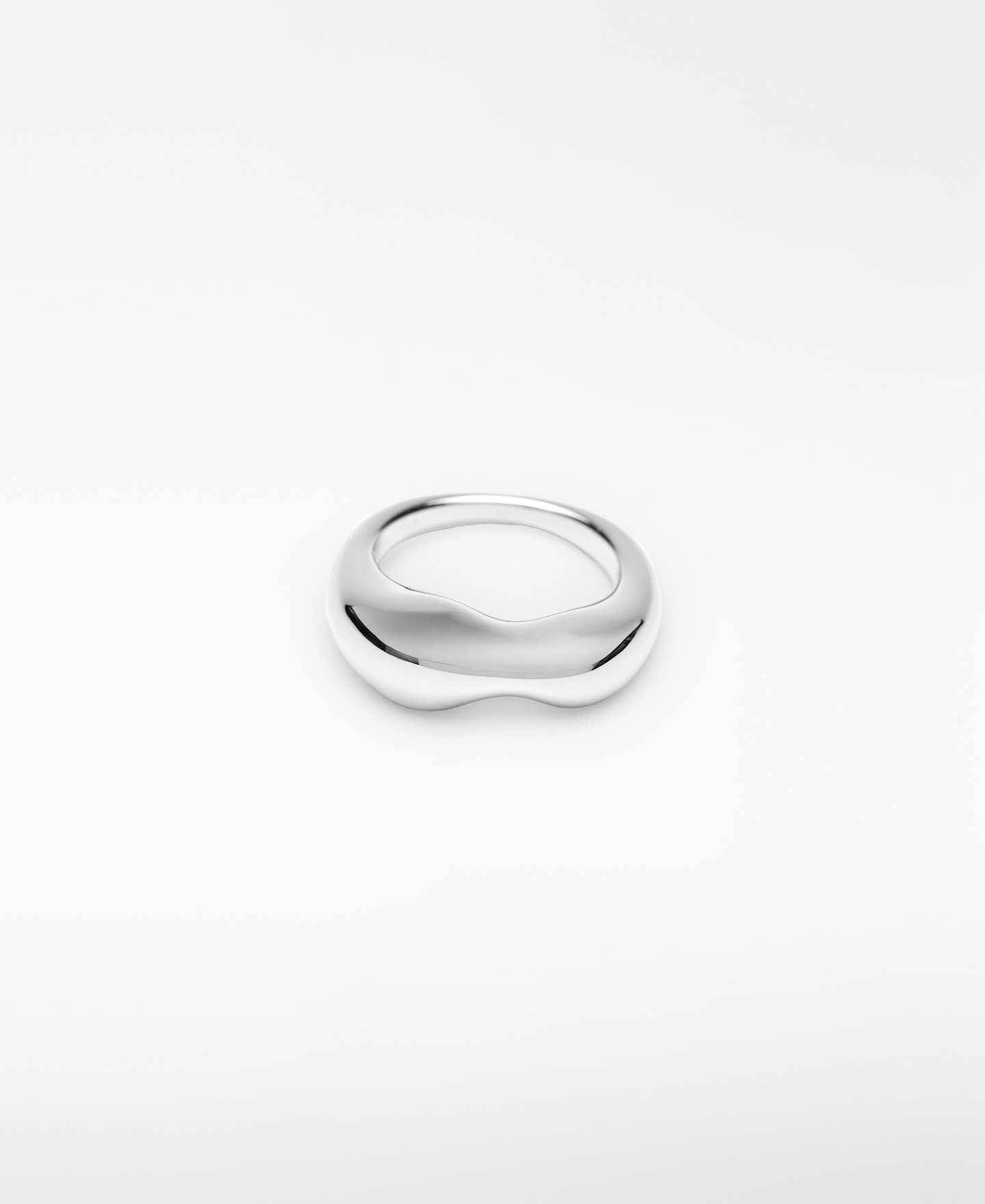 Irregular metal ring woman image number 0