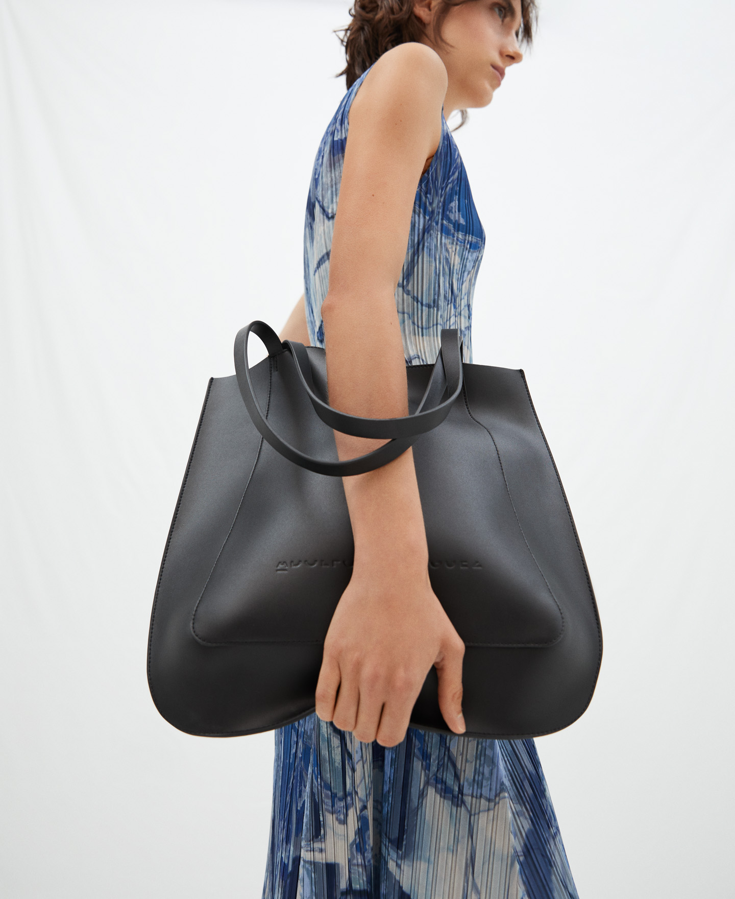 Shopper in vachetta leather image number 3