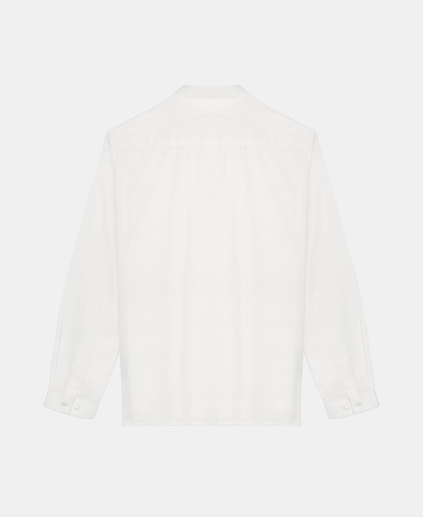 Cotton baker's collar shirt image number 5