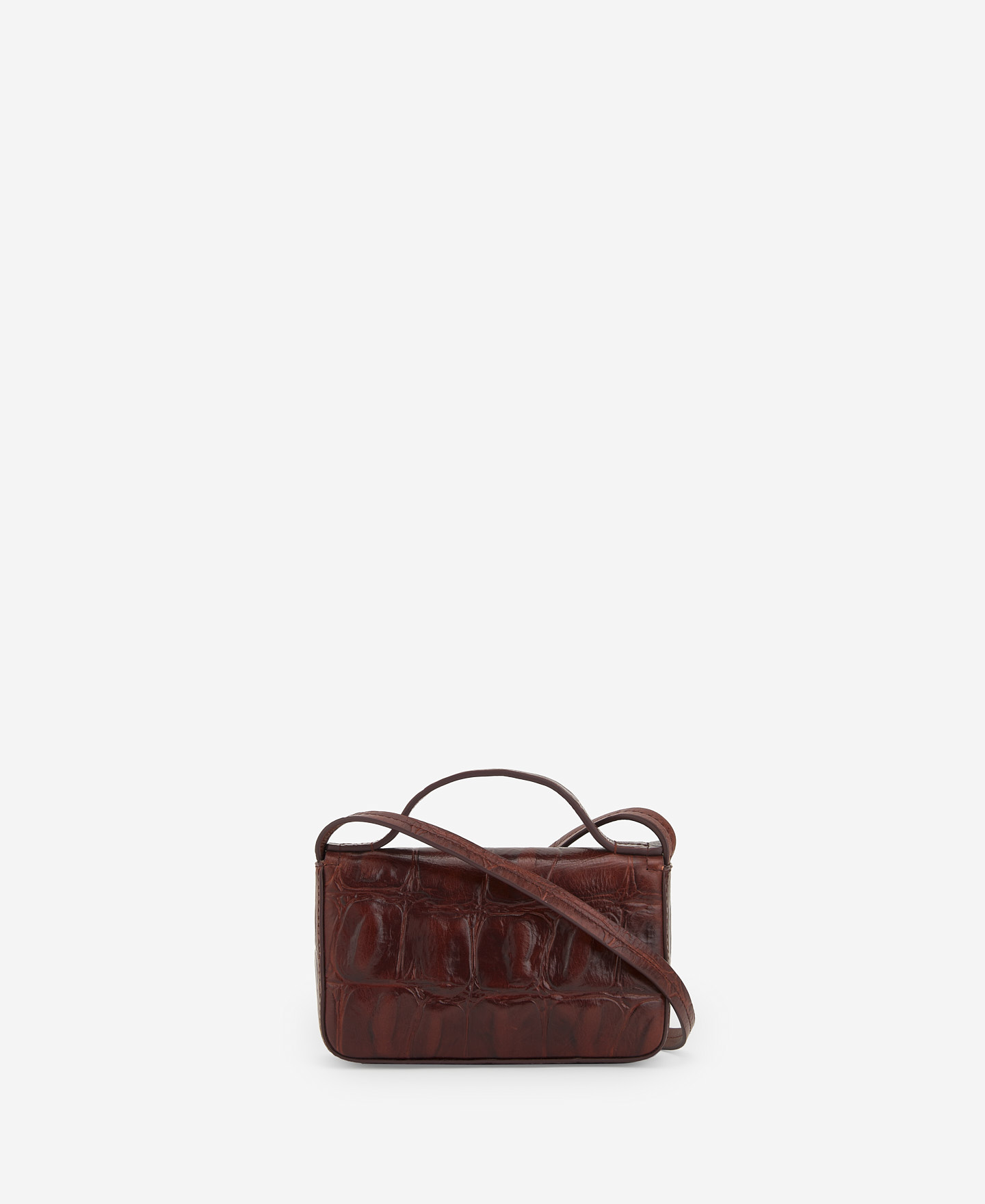 Responsible leather shoulder bag image number 1