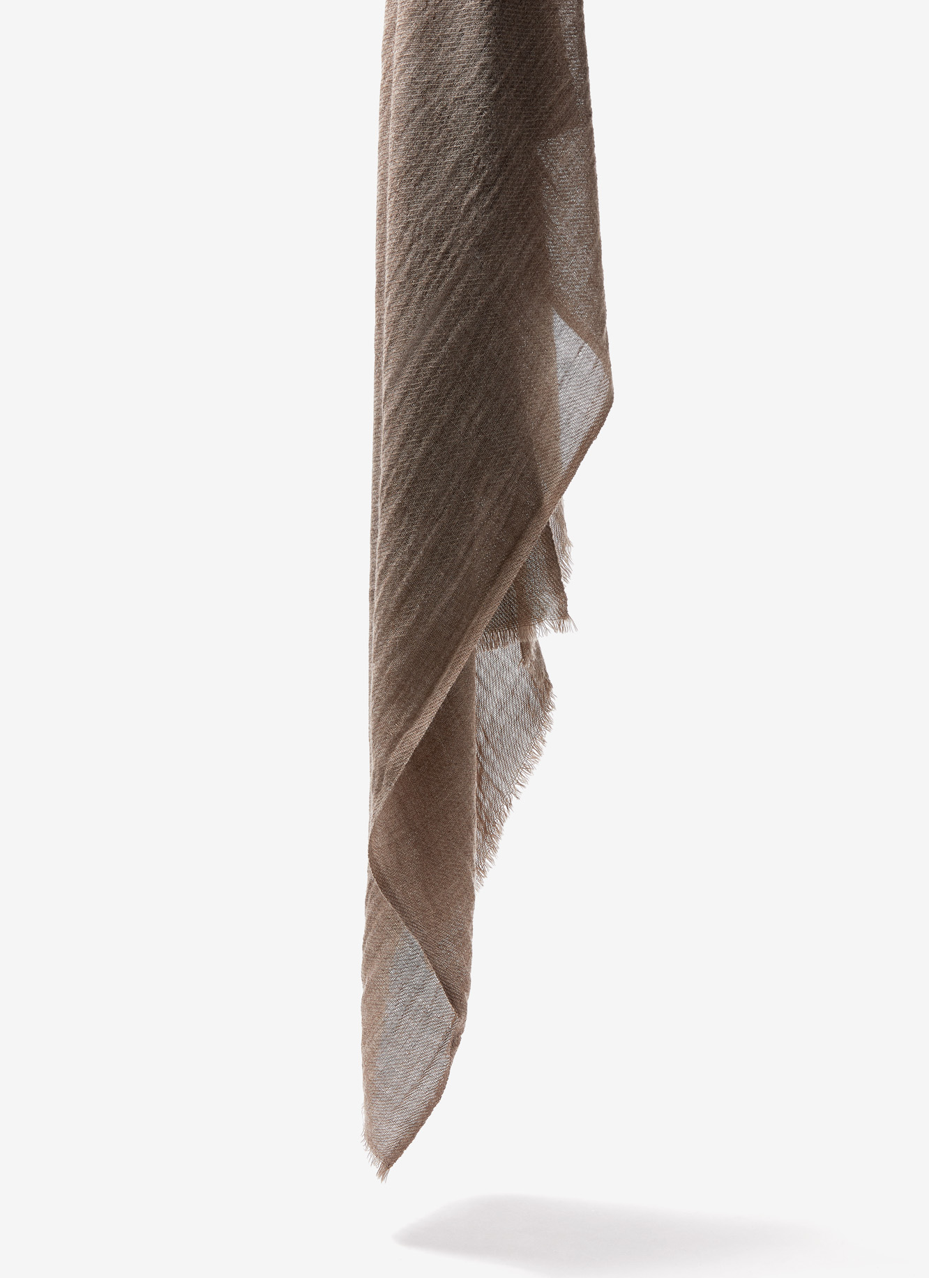 Foulard liso en merino image number 1