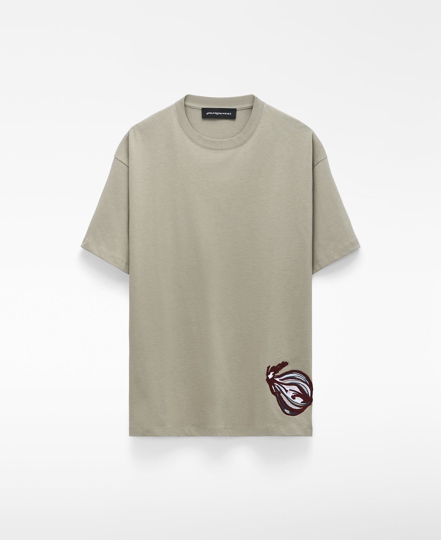 Camiseta oversize bordada em algod&atilde;o image number 0