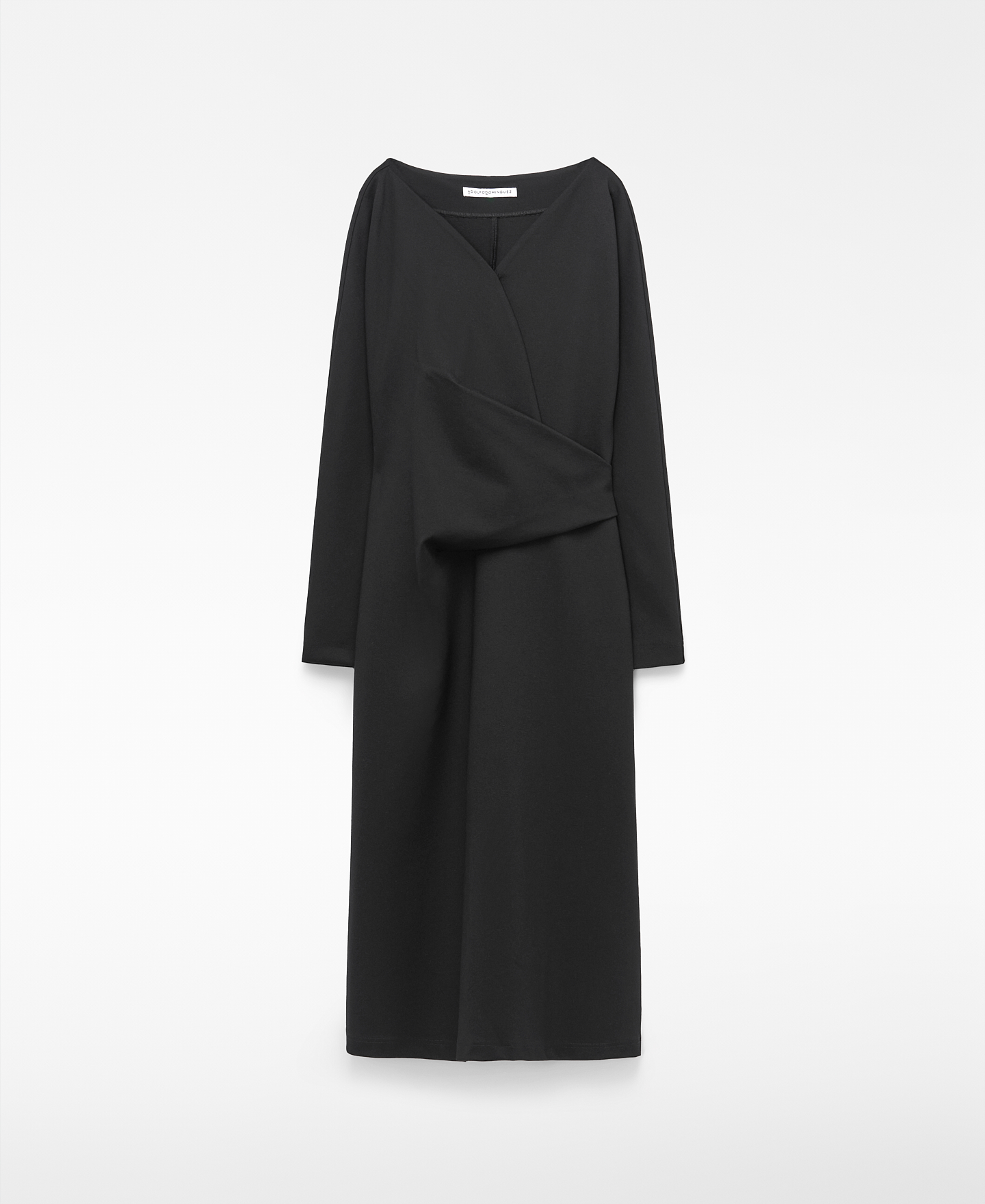 Midi wrap dress image number 4