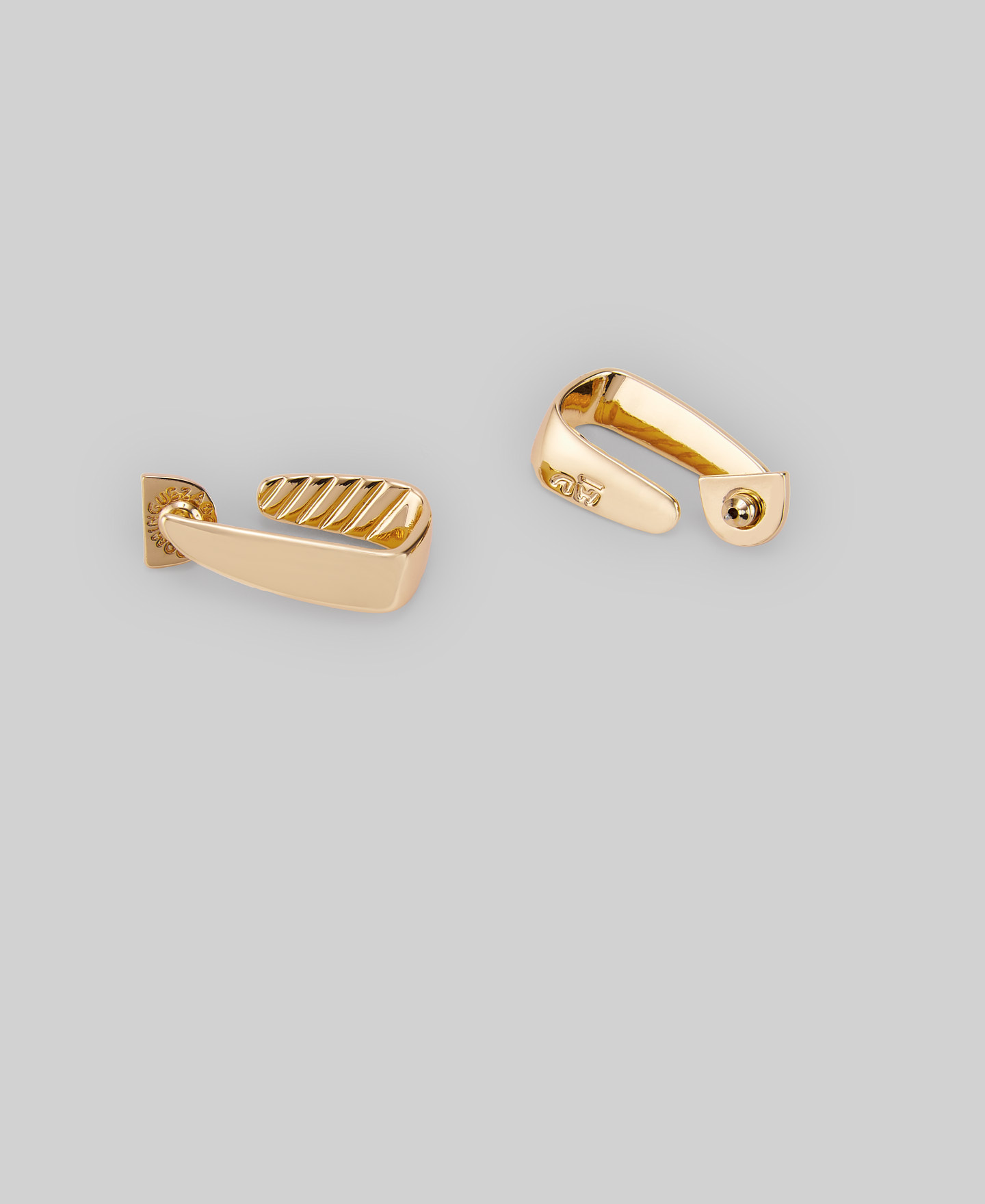 Pendientes aros rectangulares mujer image number 1