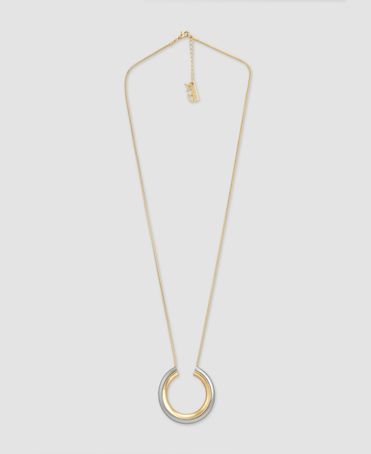 Lacquered ring necklace image number 0