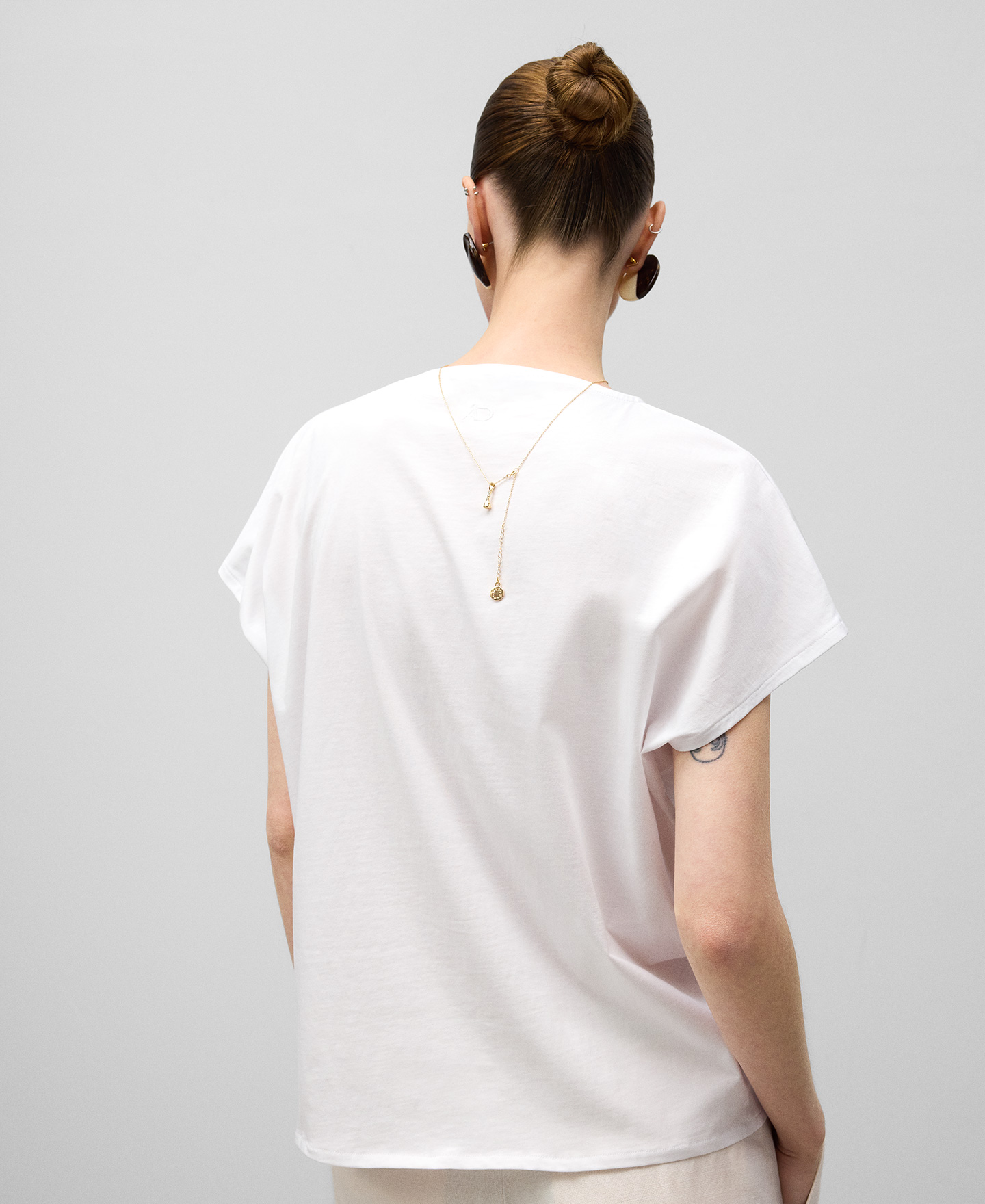 Organic cotton relaxed fit T-shirt woman image number 2