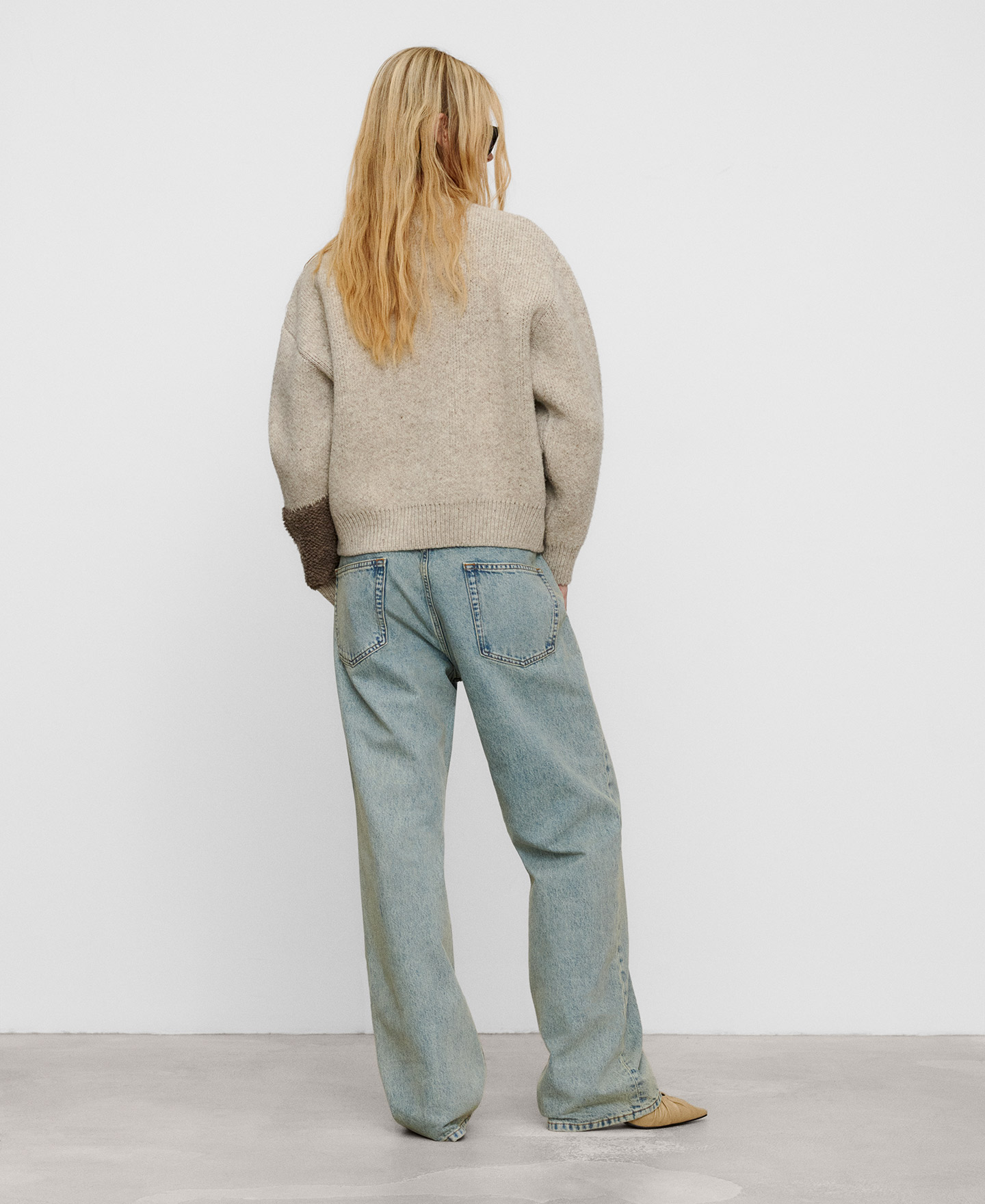 Oversize Spanish wool sweater image number 2