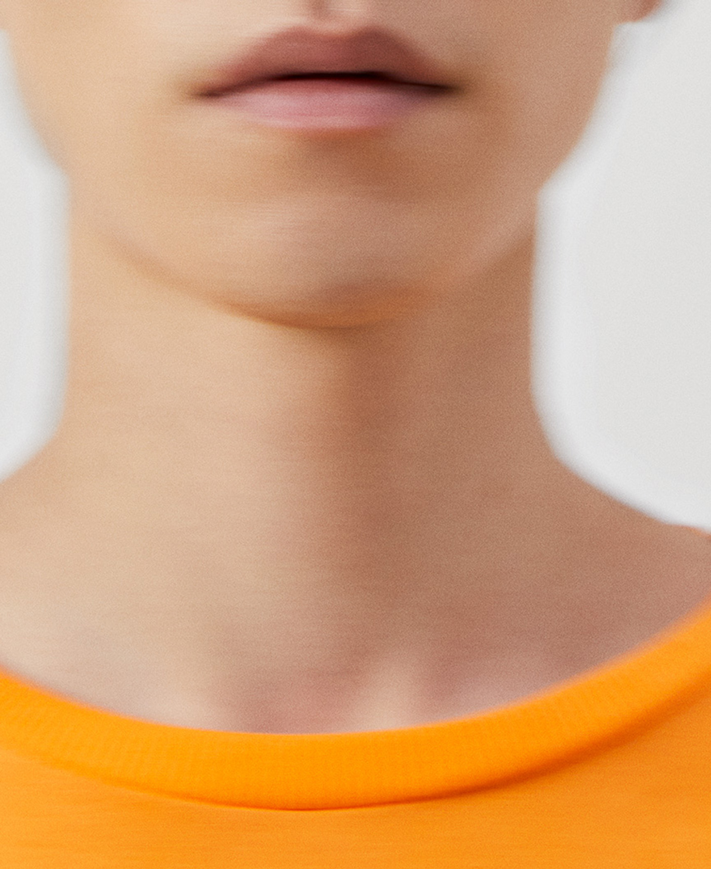 オーバーサイズ カットアウト コットンTシャツ image number 4