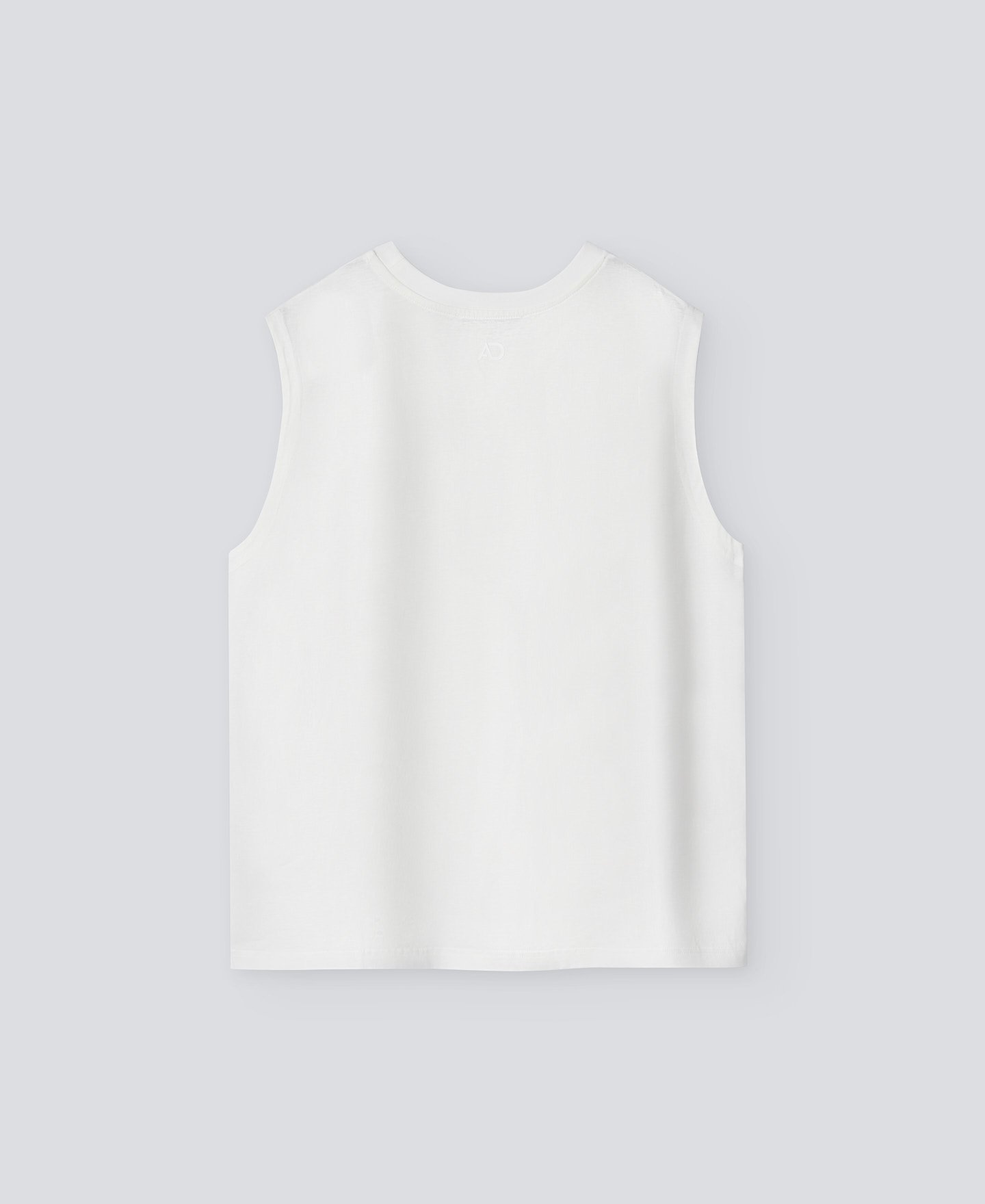 Camiseta sin mangas blanca mujer image number 5