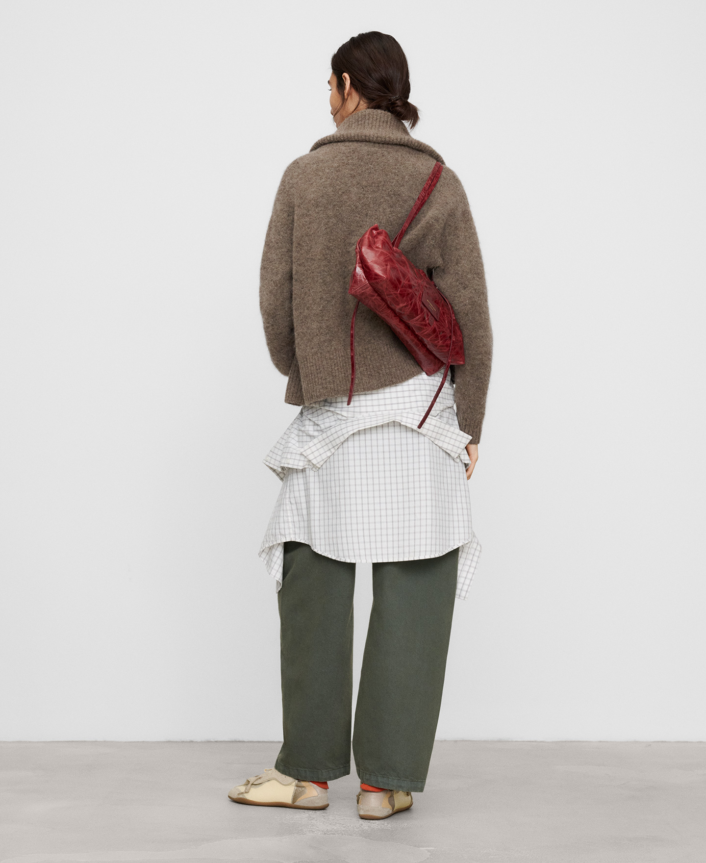 Rollkragenjacke mit Alpaka-Jacke image number 2