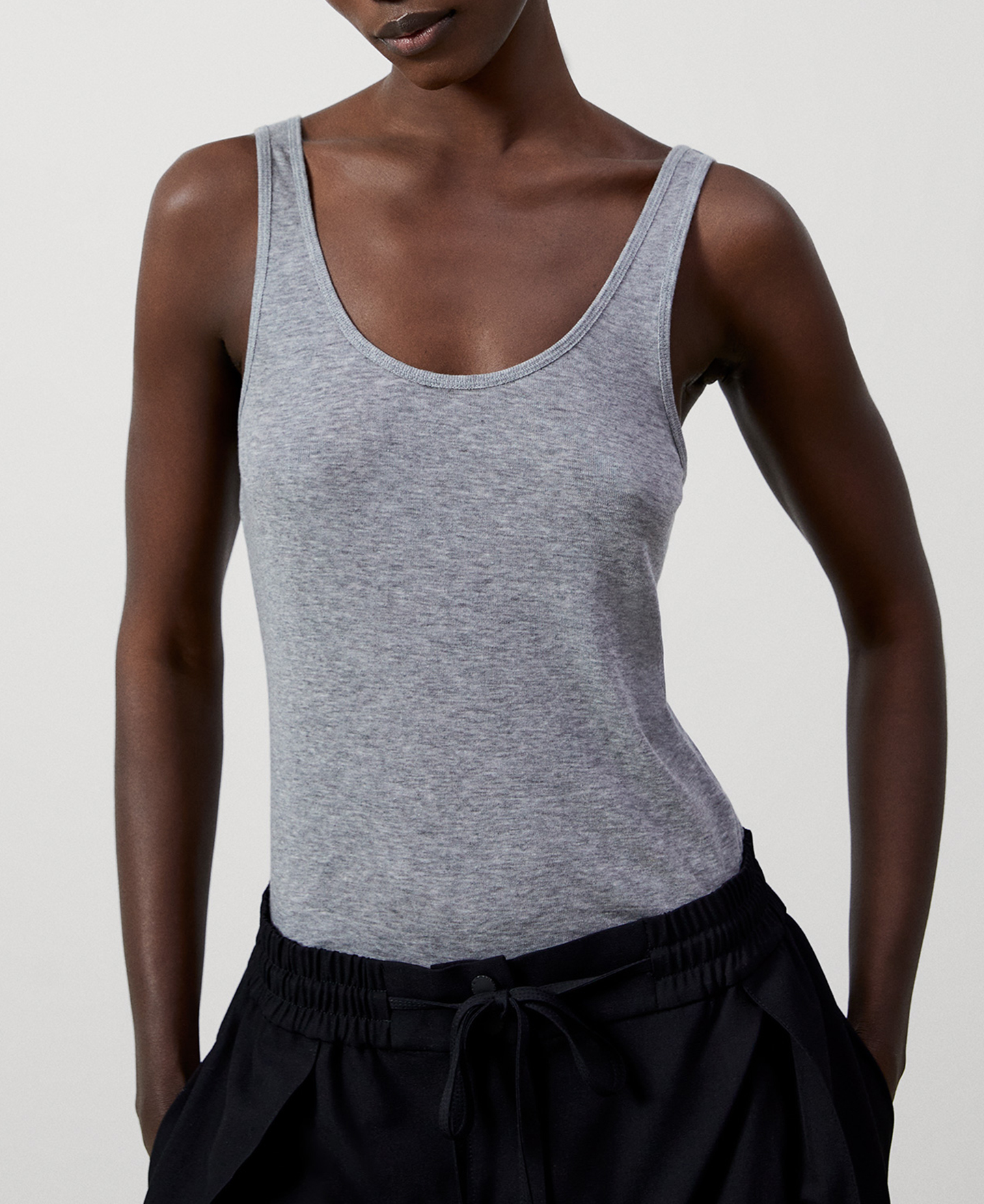 Lyocell tank t-shirt image number 0