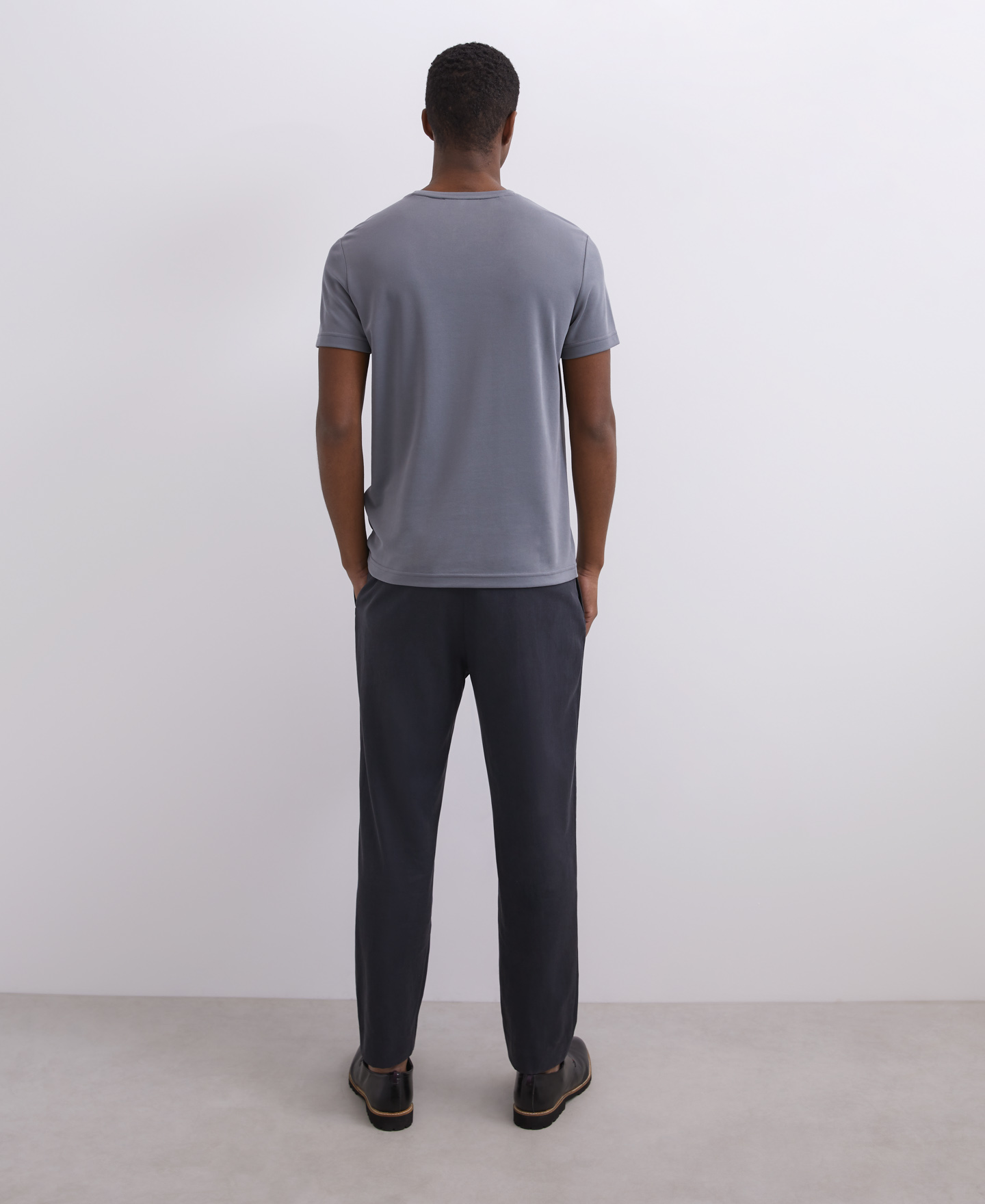 Modal crew neck t-shirt image number 1