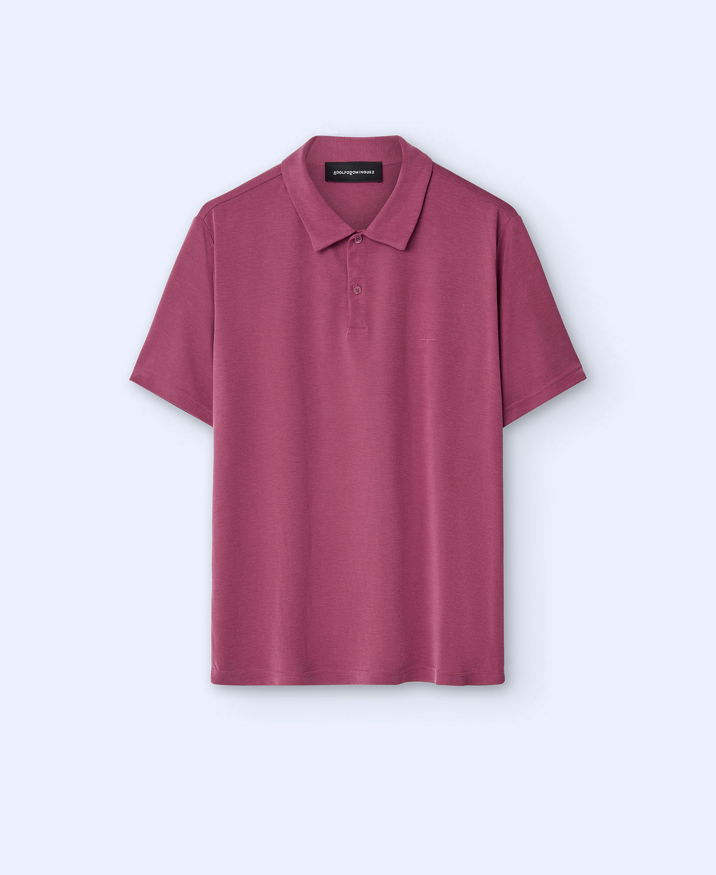 Modal two button polo shirt image number 4