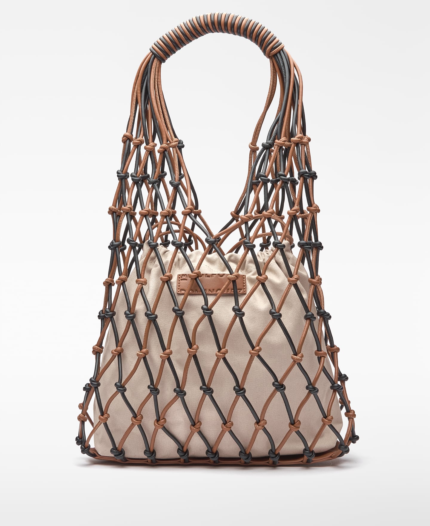 Nube knotted tubular large bag image number 0