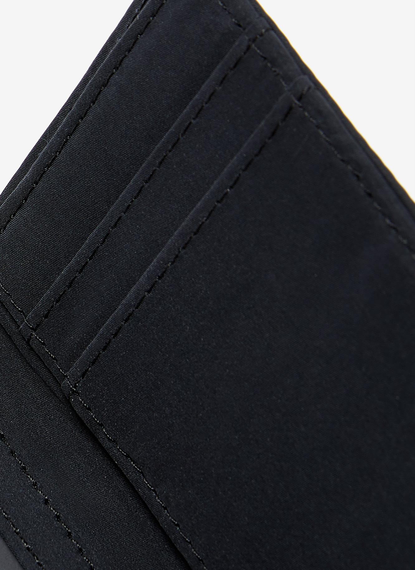 Nylon wallet with elastic band image number 1
